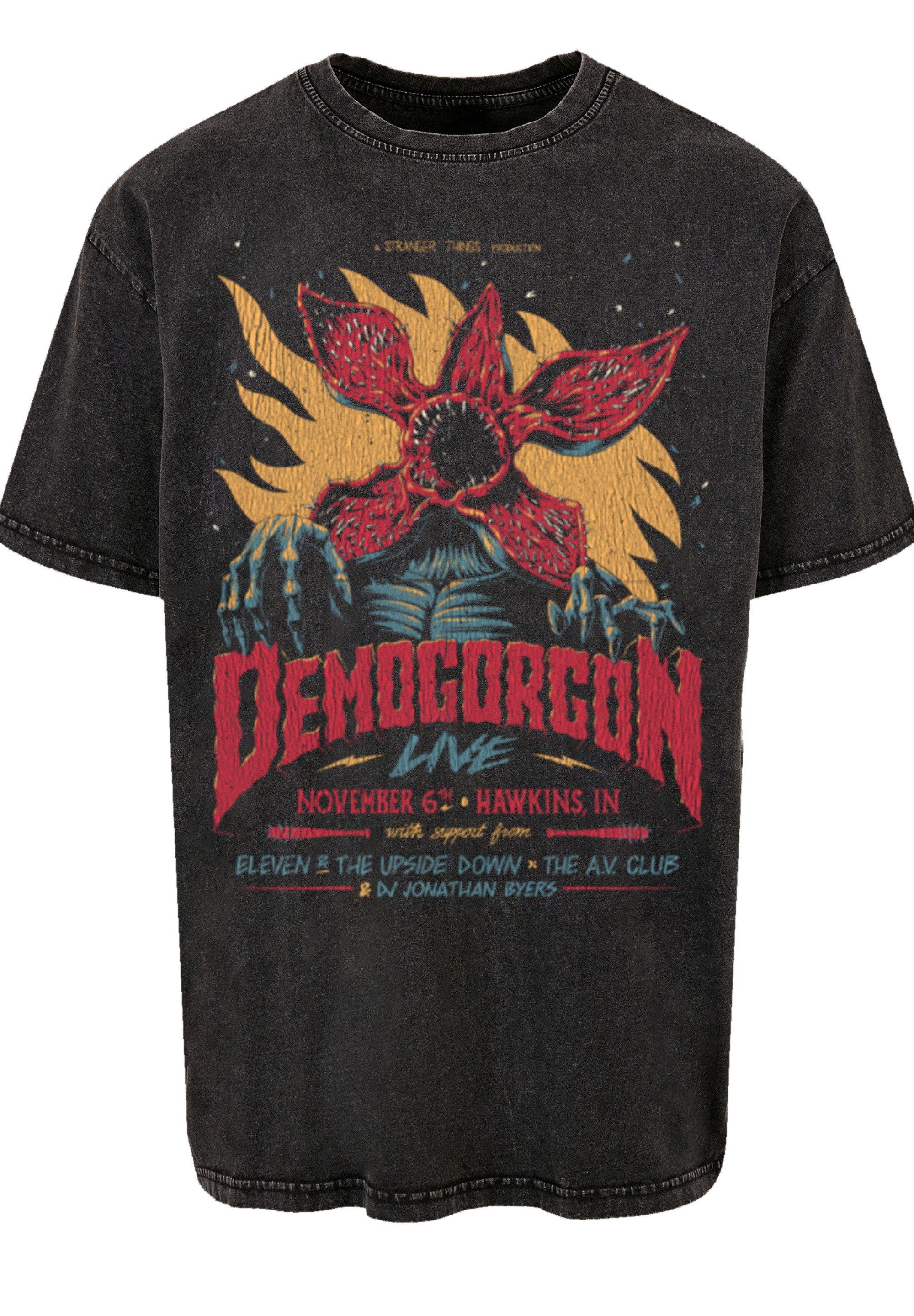 F4NT4STIC T-Shirt »Stranger Things Demogorgon Poster Netflix TV Series«, Premium Qualität