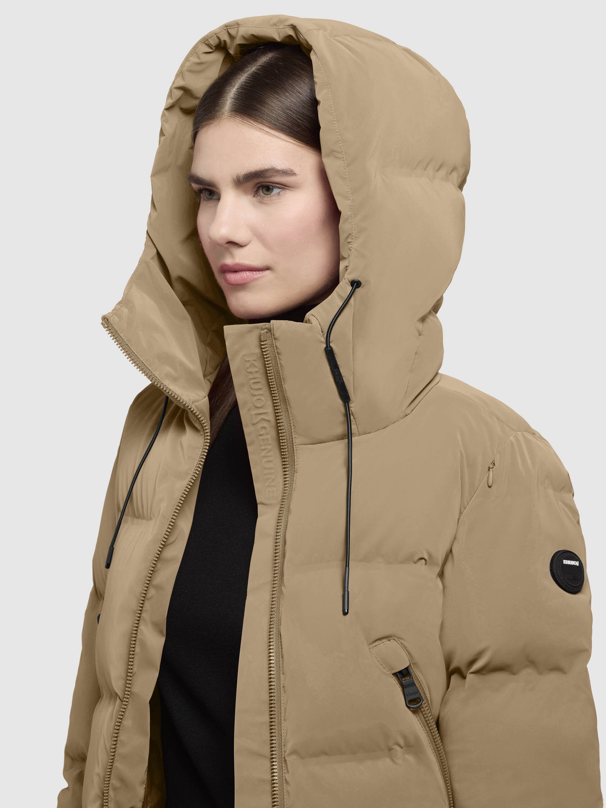 khujo Steppjacke »TOULA«, mit Kapuze