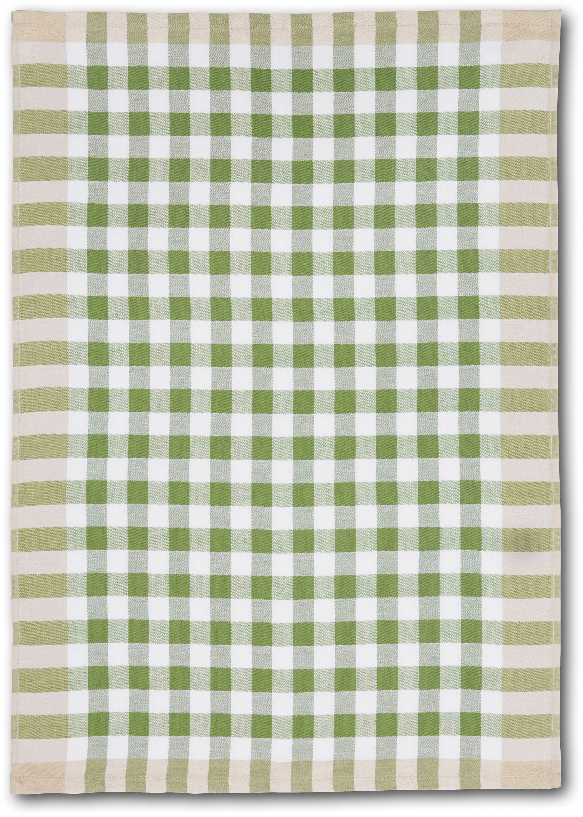 Dyckhoff Geschirrtuch »KARO, Maße je Tuch ca. 50x70 cm, aus 100% Baumwolle«, (Set, 3 tlg.), mit drei verschiedenen Motiven