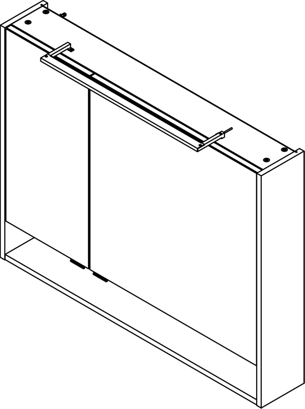 FACKELMANN Spiegelschrank