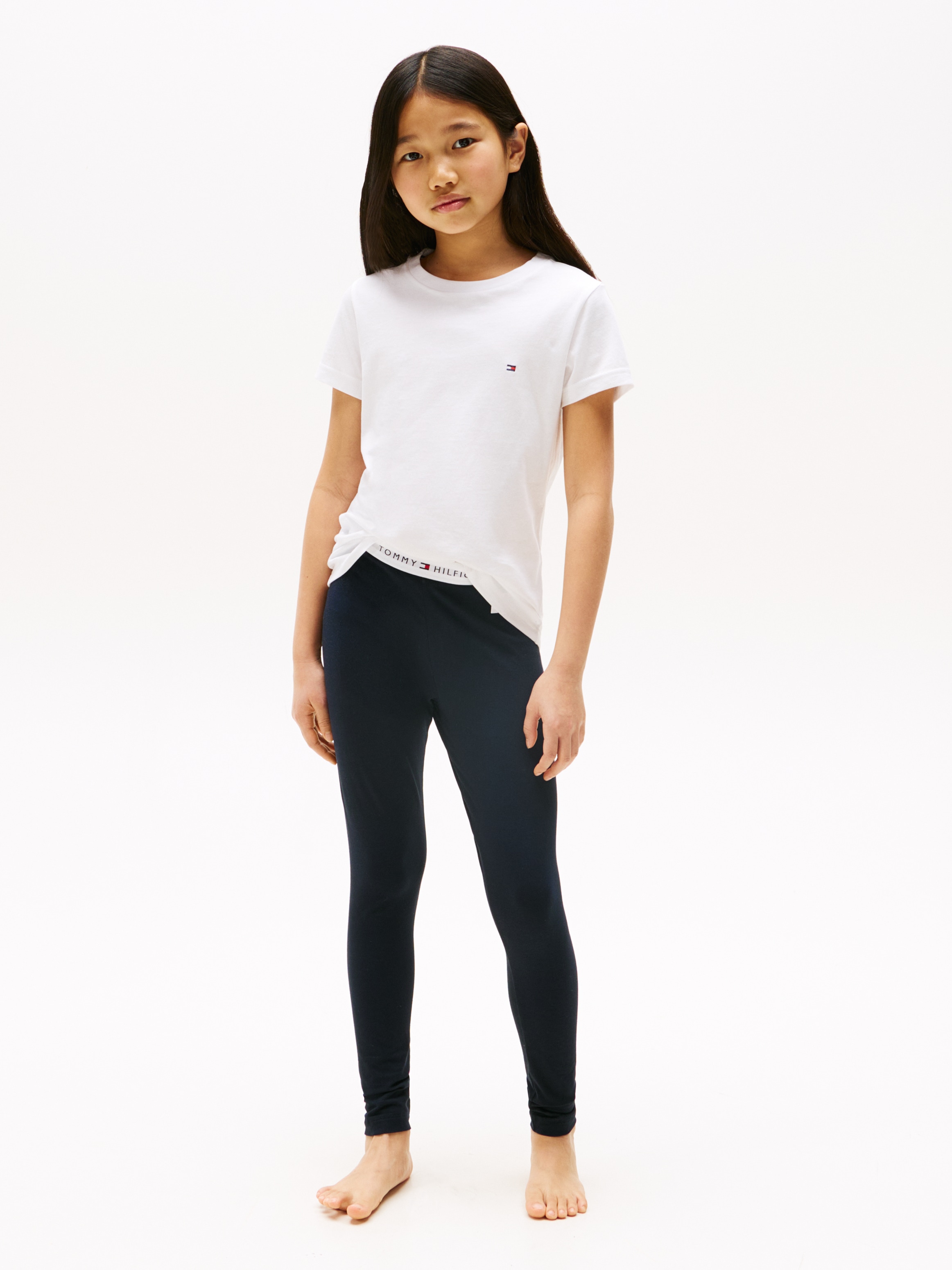Tommy Hilfiger Underwear T-Shirt »2P CN TEE SS«, (Packung, 2 tlg., 2er-Pack), mit Logostickerei