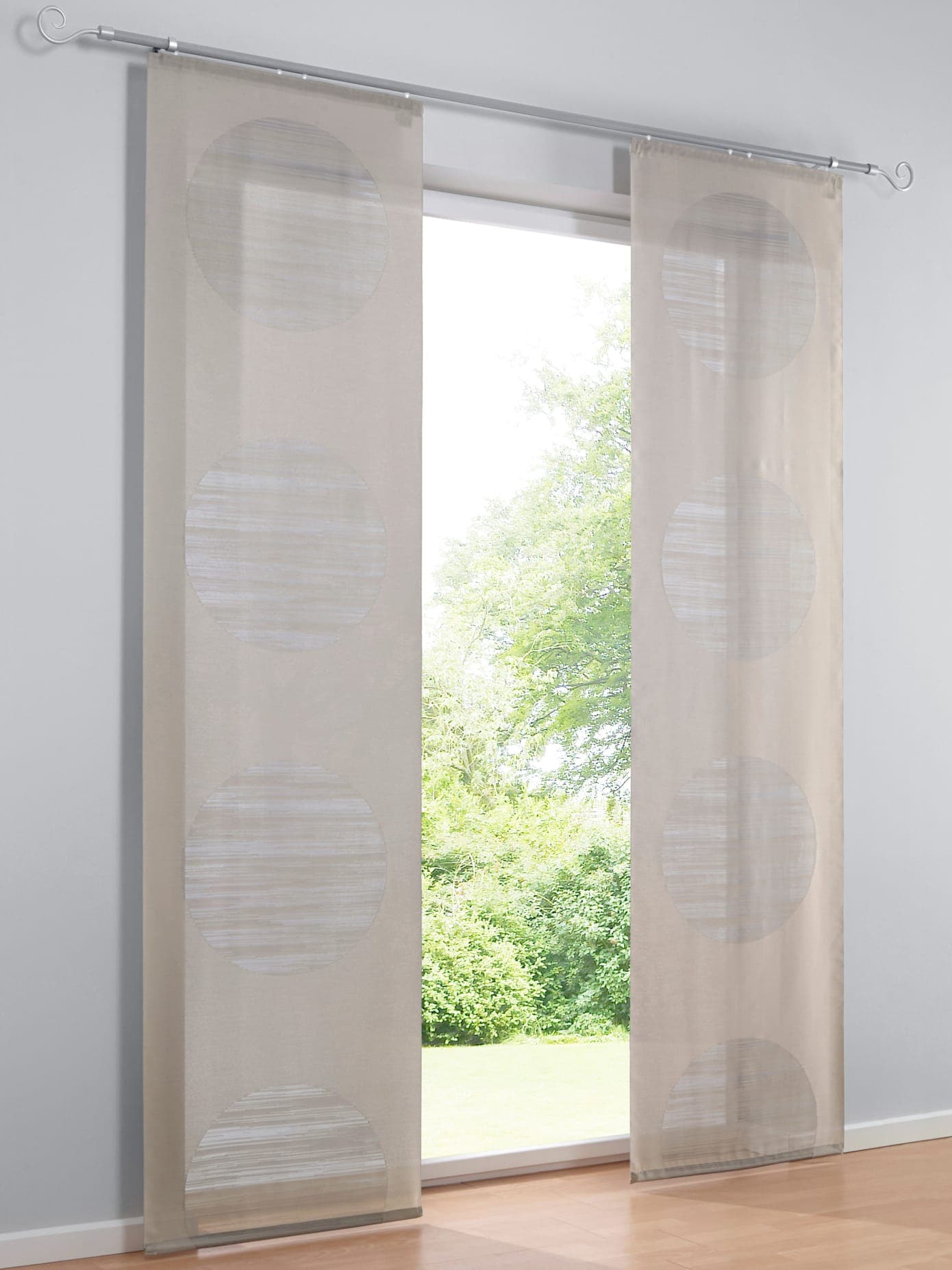 heine home Schiebegardine Klettschiene 1 Stk. tlg. günstig online kaufen