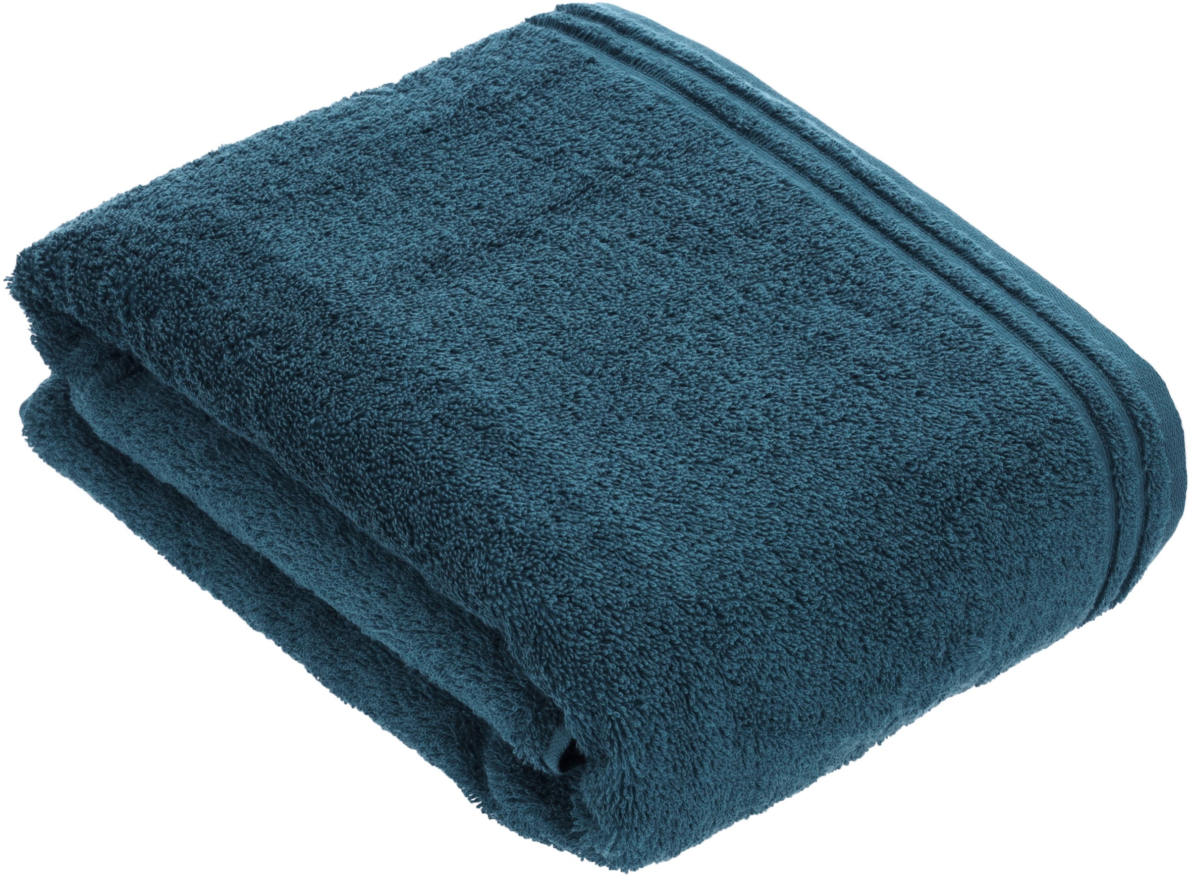 Vossen Badetuch "Calypso Feeling" mit schmaler Bordüre aus 100% Baumwolle, günstig online kaufen