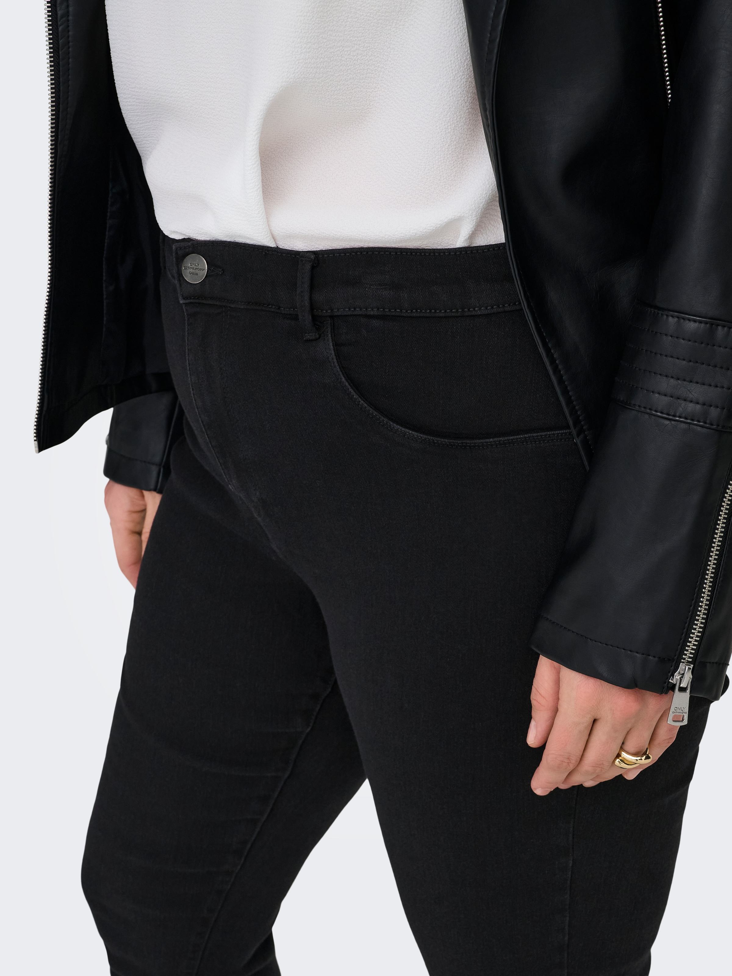 ONLY CARMAKOMA Skinny-fit-Jeans »CARSTORM  LIFE PUSH UP HW SK JEANS  NOOS«