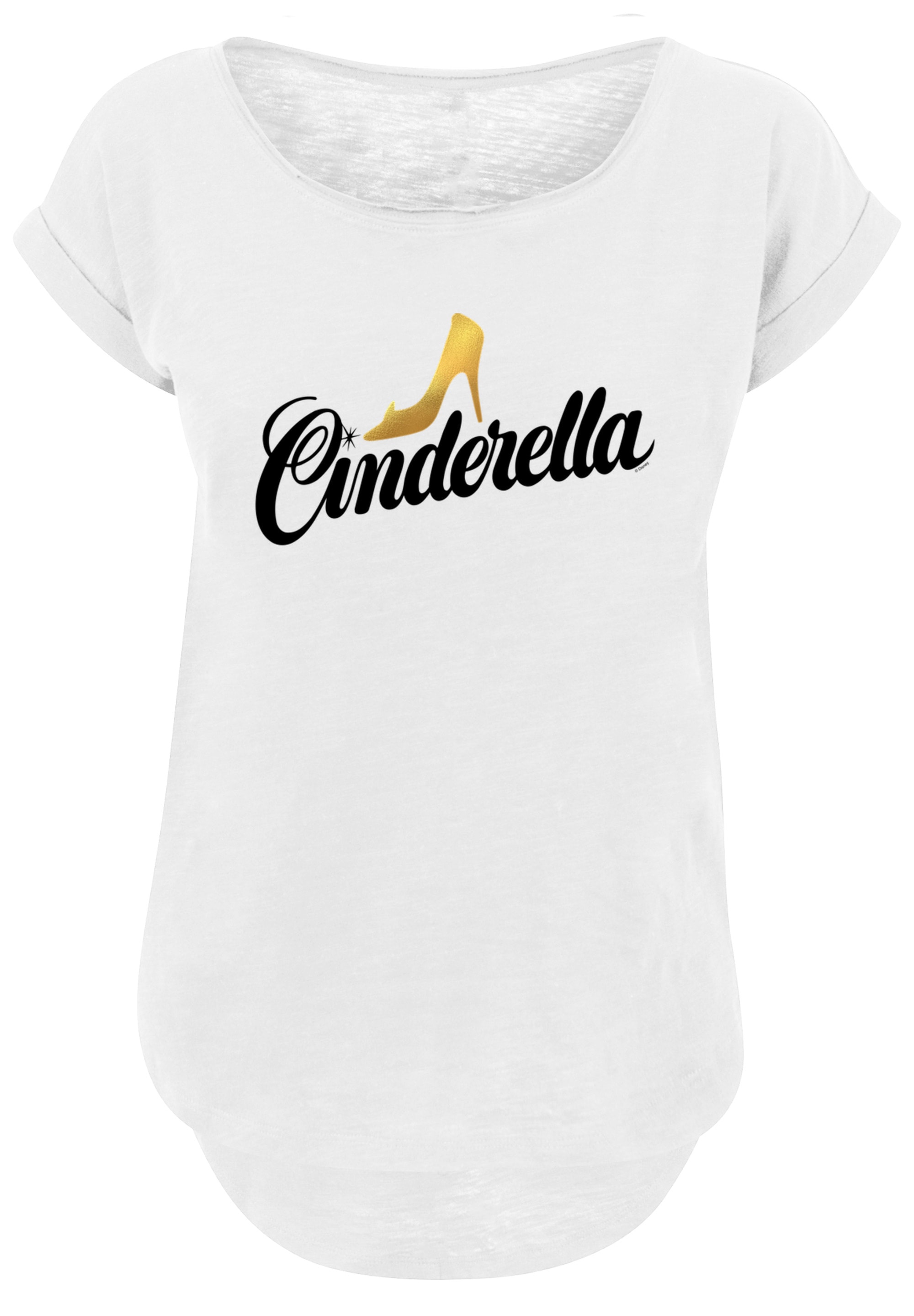 F4NT4STIC T-Shirt »Cinderella Aschenputtel Shoe Logo«, Print für bestellen  | BAUR