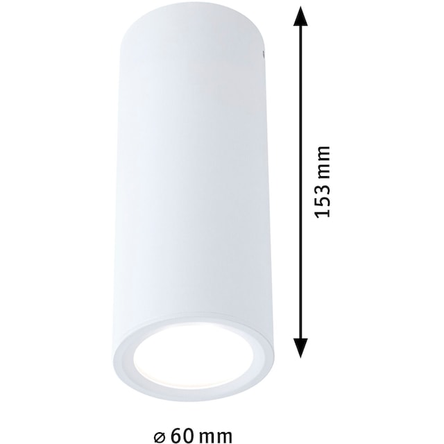 Paulmann Aufbauleuchte »Barrel 1x6W weiß matt«, 1 flammig-flammig | BAUR