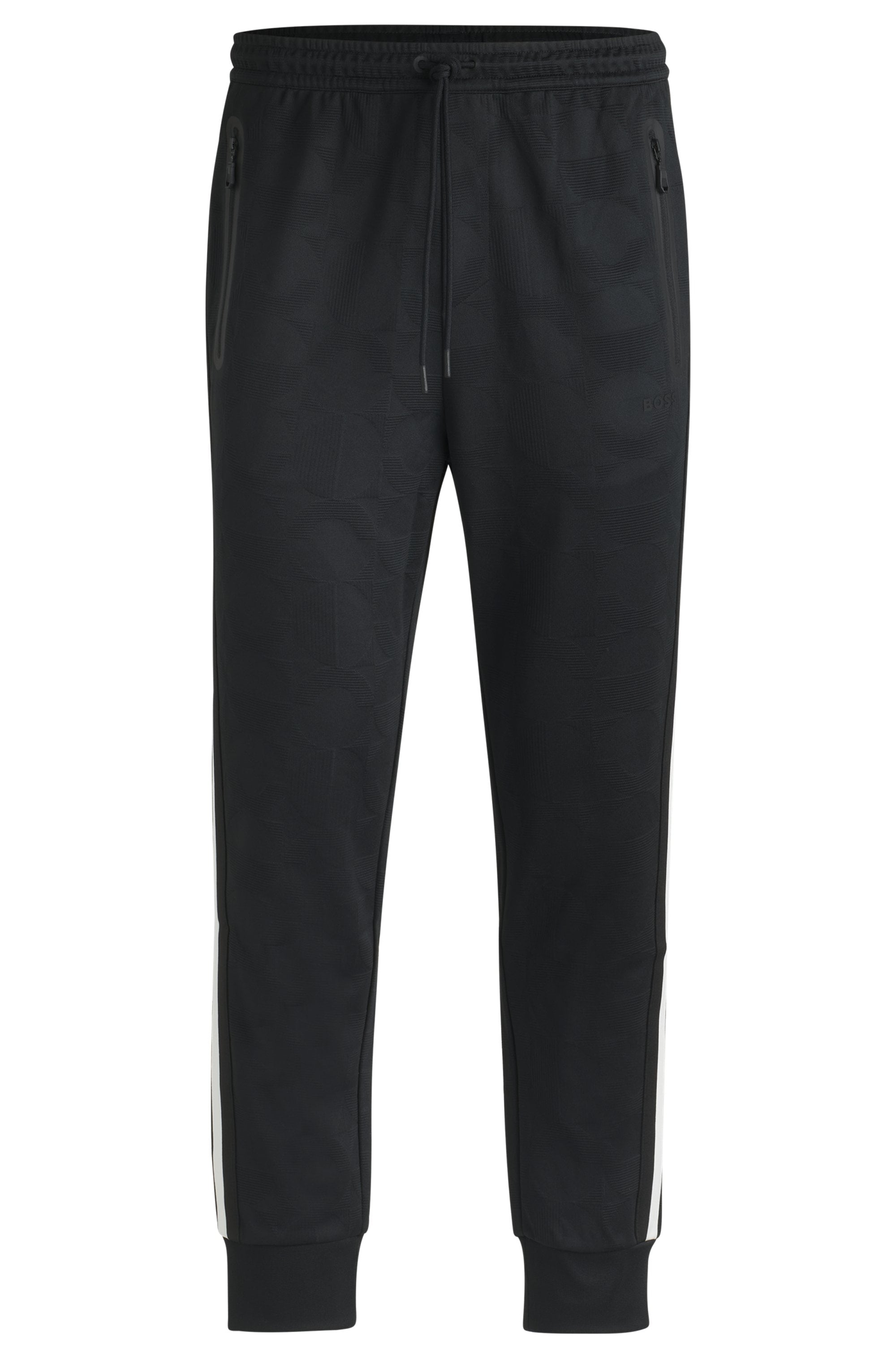 BOSS GREEN Sweathose »Hover Striped C«, mit kontrastfarbigem Streifen