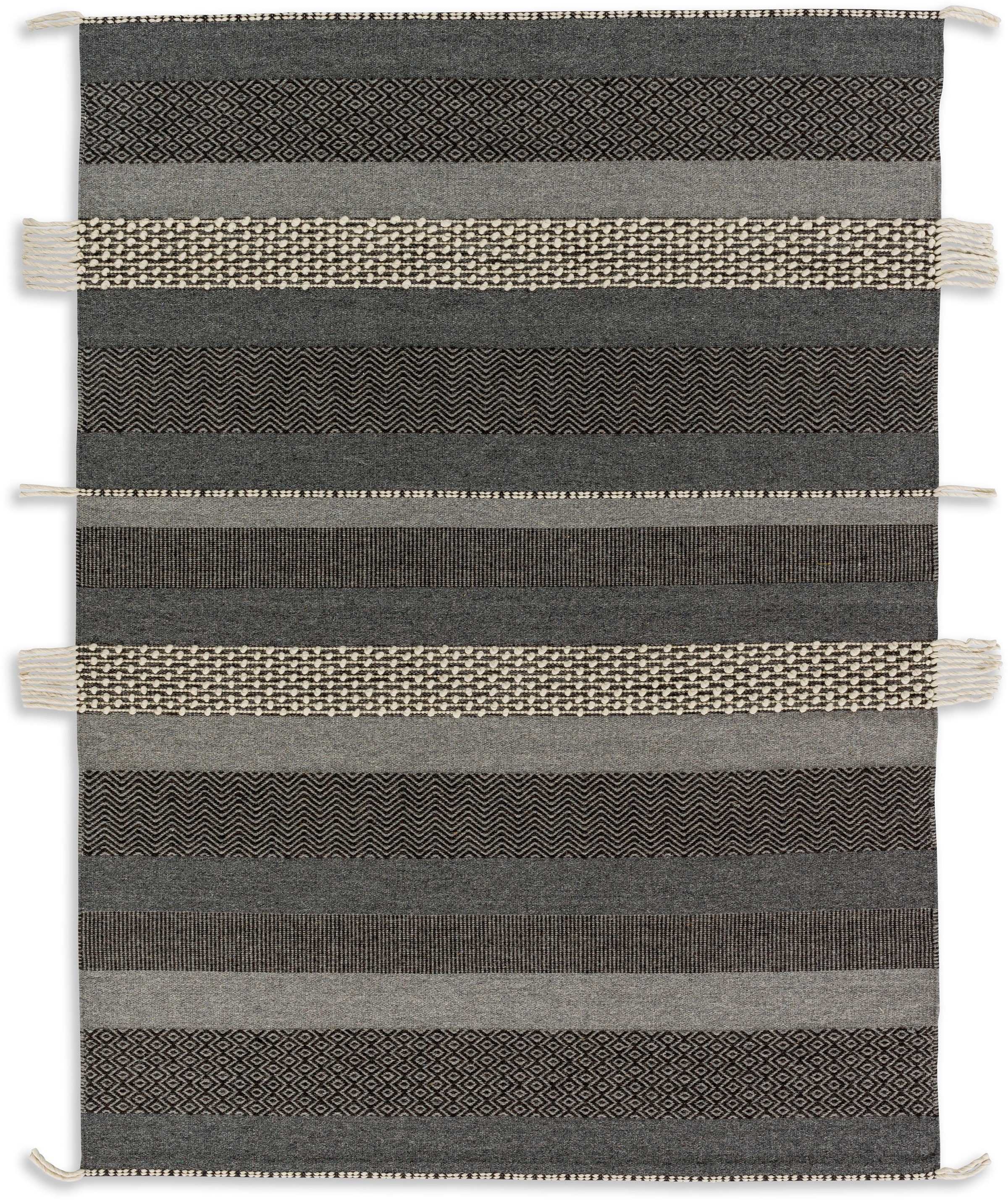 SCHÖNER WOHNEN-Kollektion Wollteppich "Botana" rechteckig 8 mm Höhe reine W günstig online kaufen