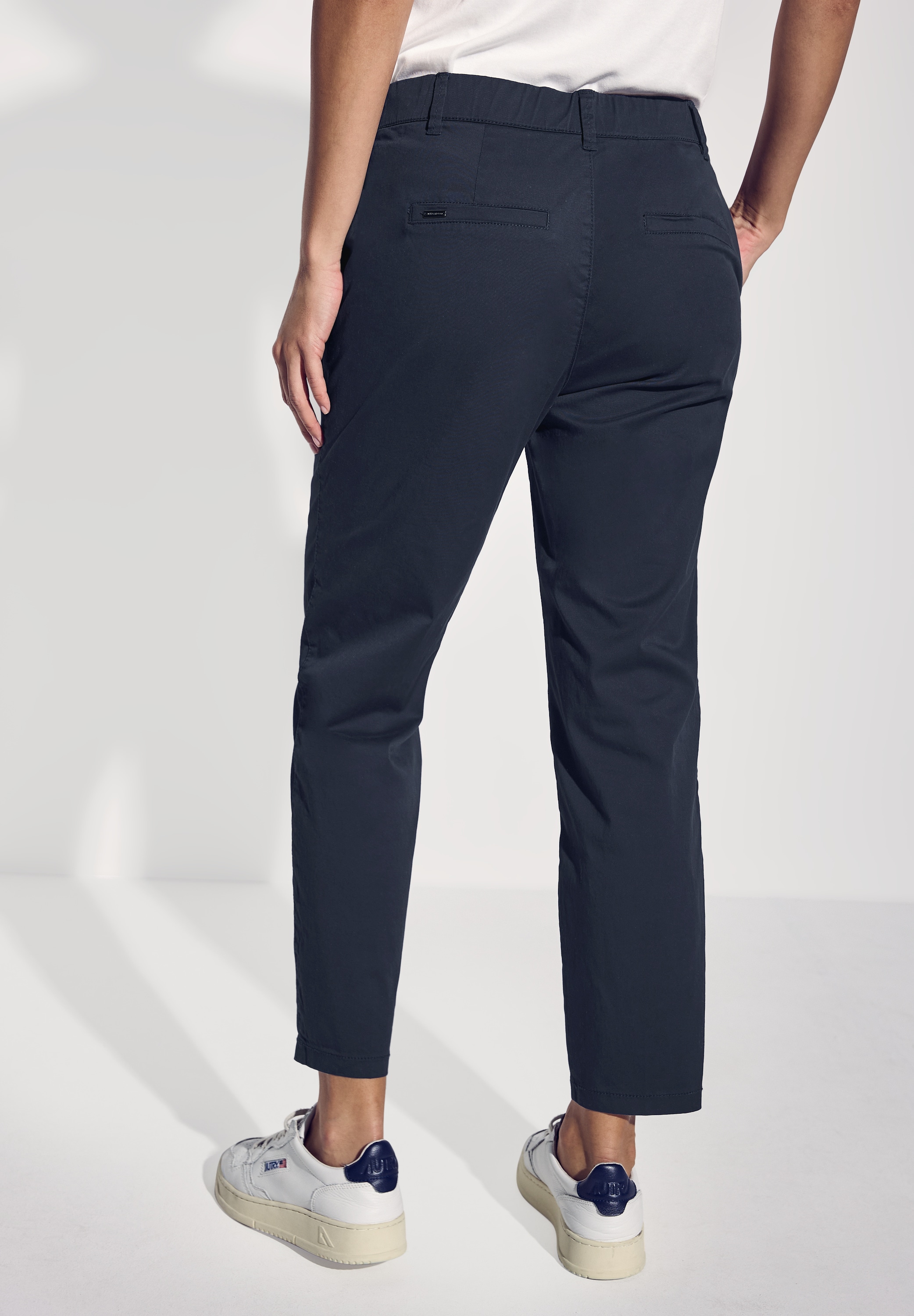 STREET ONE Chinohose, Middle Waist