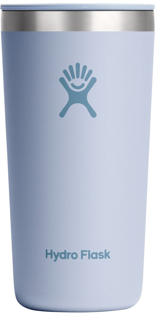 Hydro Flask Thermobecher "12 OZ All Around Tumbler Press-In Lid, 355 ml" Kompatibel mit Trinkhalmdeckel und verschließbaren Eindrückdeckel