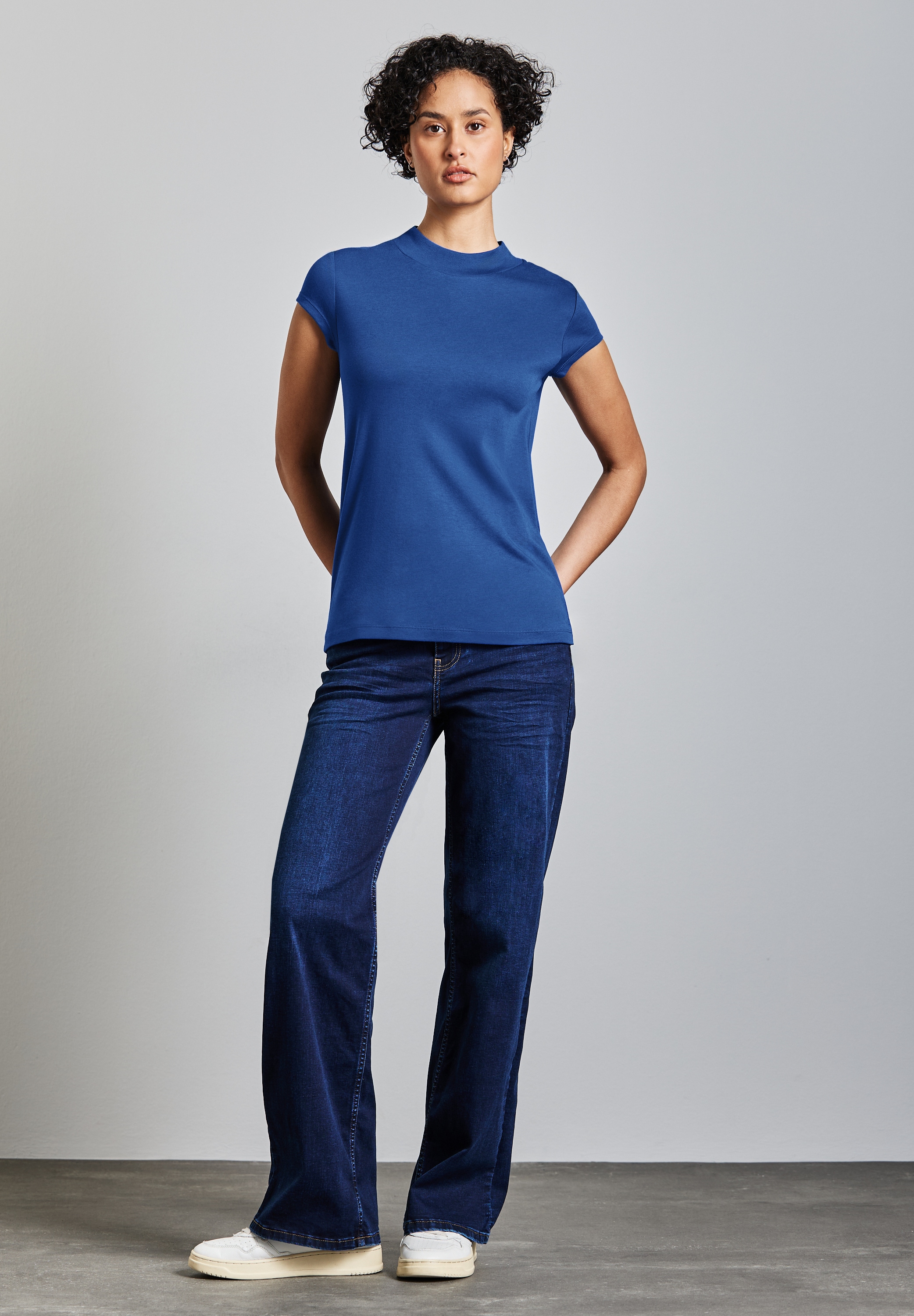 STREET ONE T-Shirt, mit Turtleneck