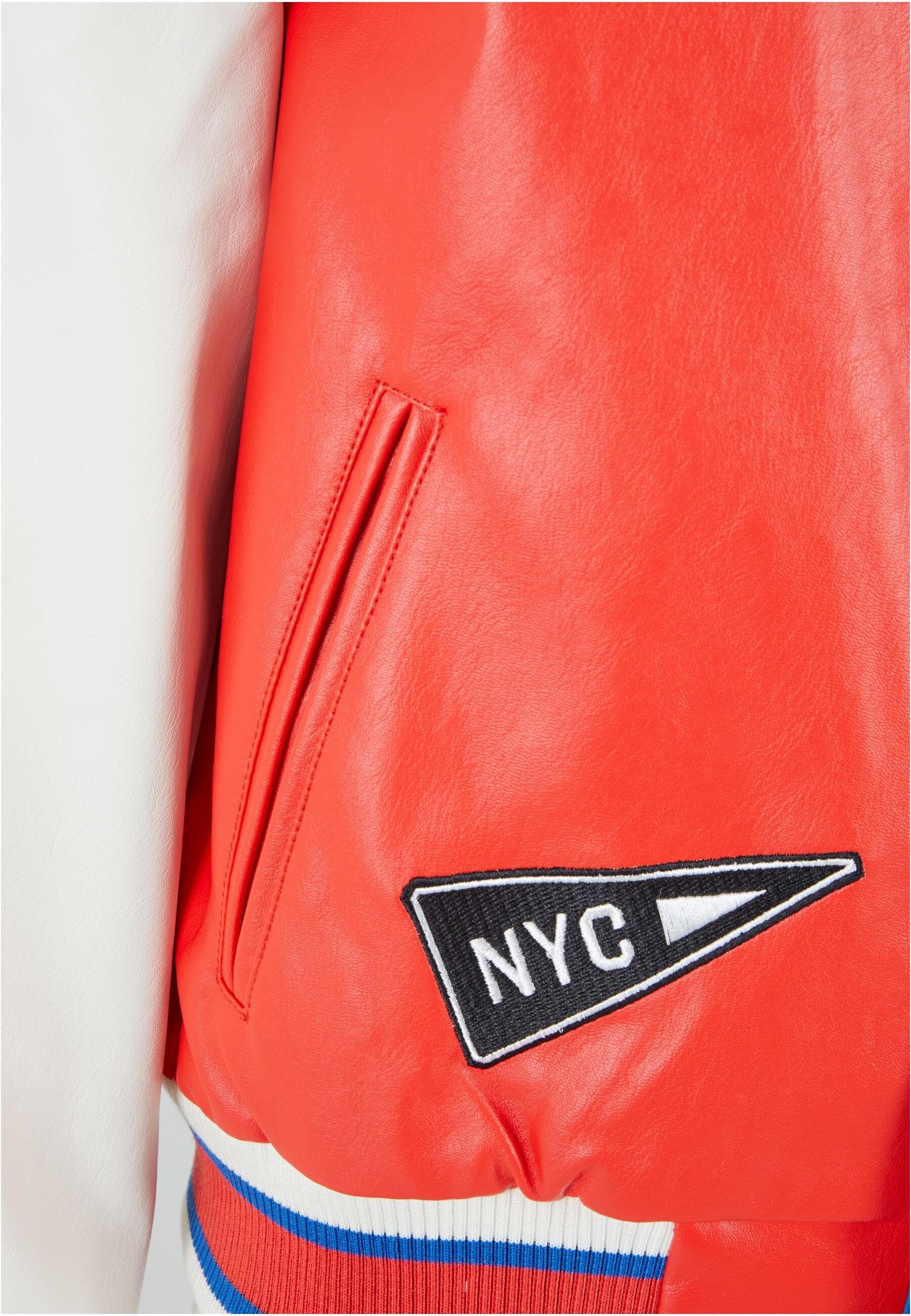 Karl Kani Allwetterjacke »Karl Kani Herren KK Retro Patch Block College Jacket«, (1 St.), ohne Kapuze
