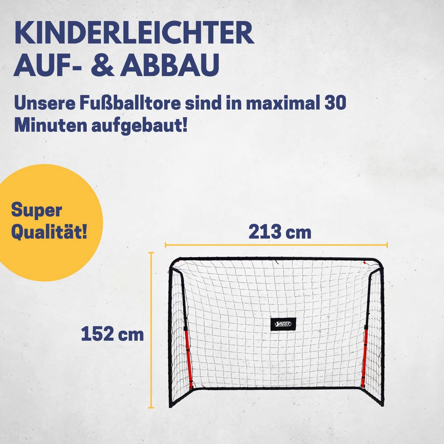 Best Sporting Fußballtor »Fußballtor Rebound 2 in 1«
