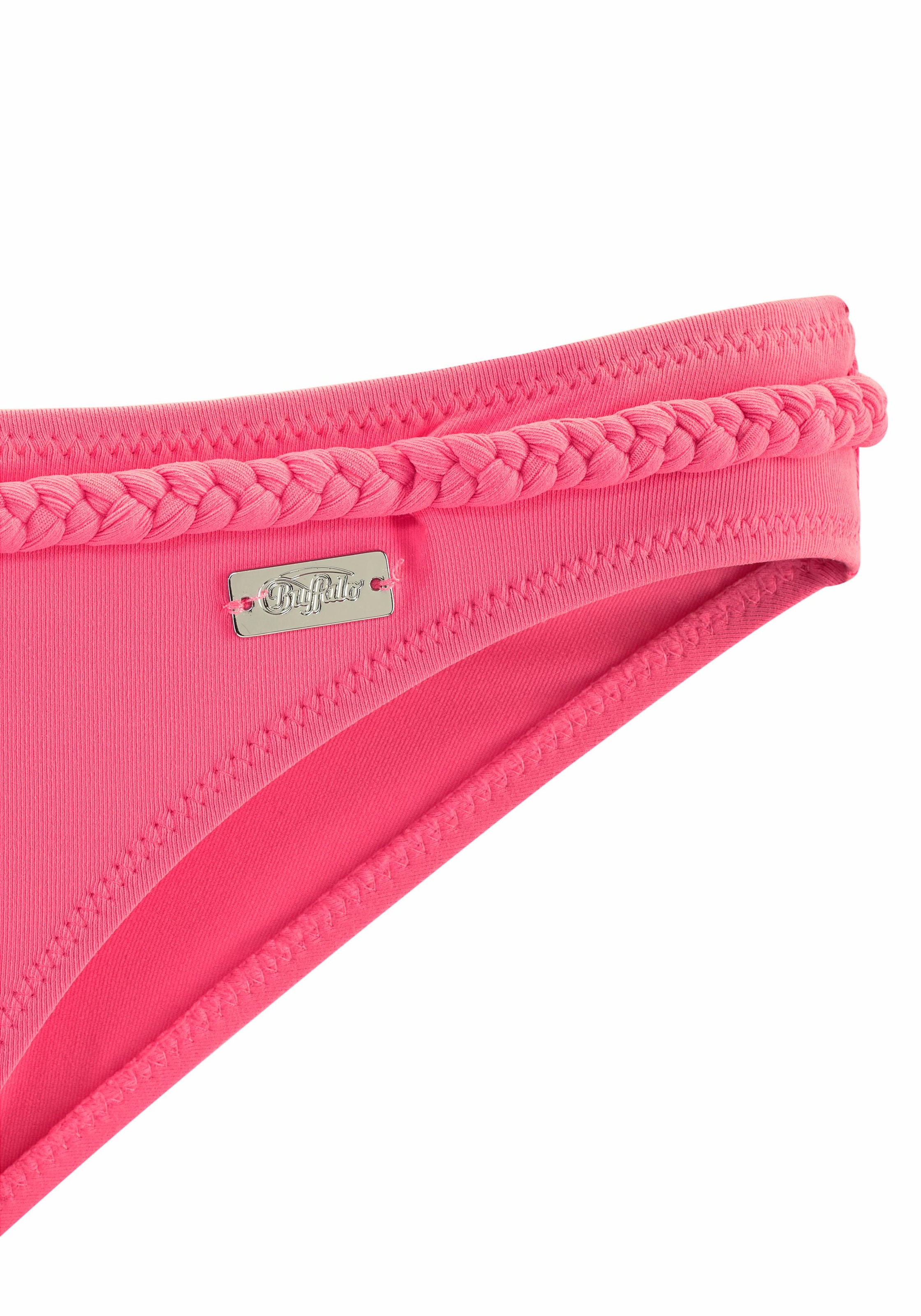 Thumbnail - Buffalo Bikini-Hose "Happy" mit geflochtenem Ziergürtel