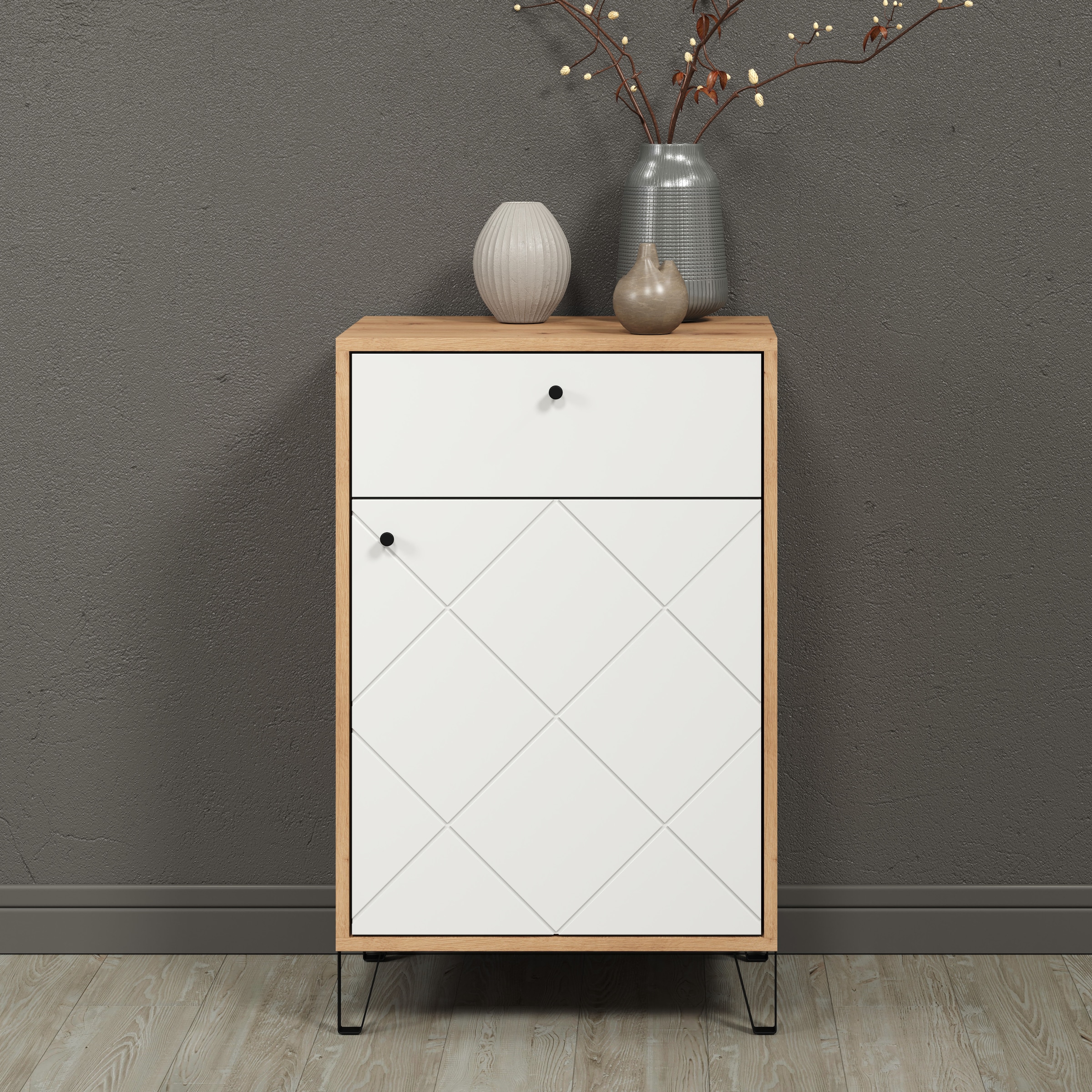 PLACES OF STYLE Kommode "Tarragona" 1 Stk. tlg. Kommode, Tür, Schublade & S günstig online kaufen