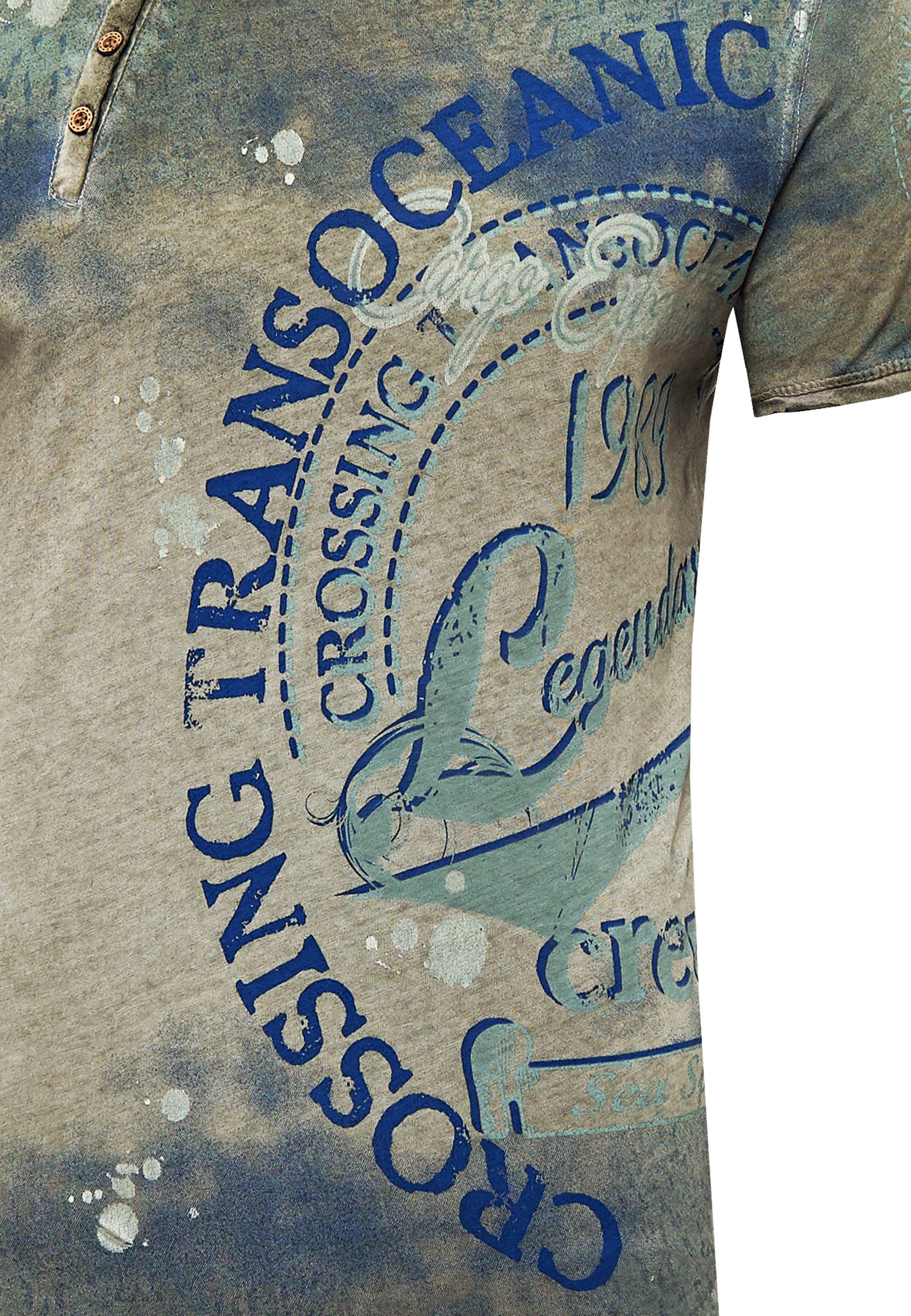 Rusty Neal T-Shirt, mit plakativem Frontprint