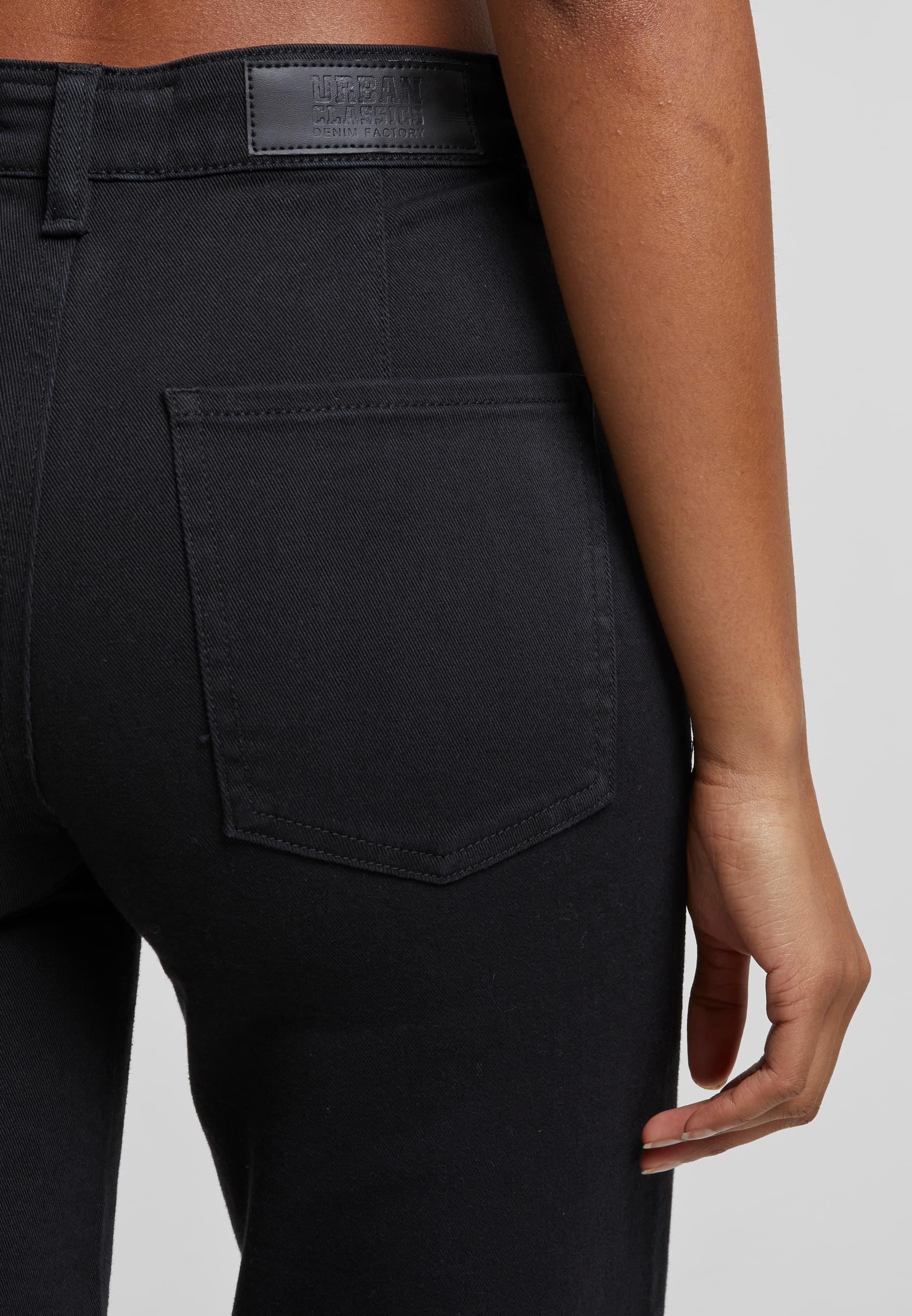 URBAN CLASSICS Bequeme Jeans »Urban Classics Ladies Relaxed Straight Fit Denim«