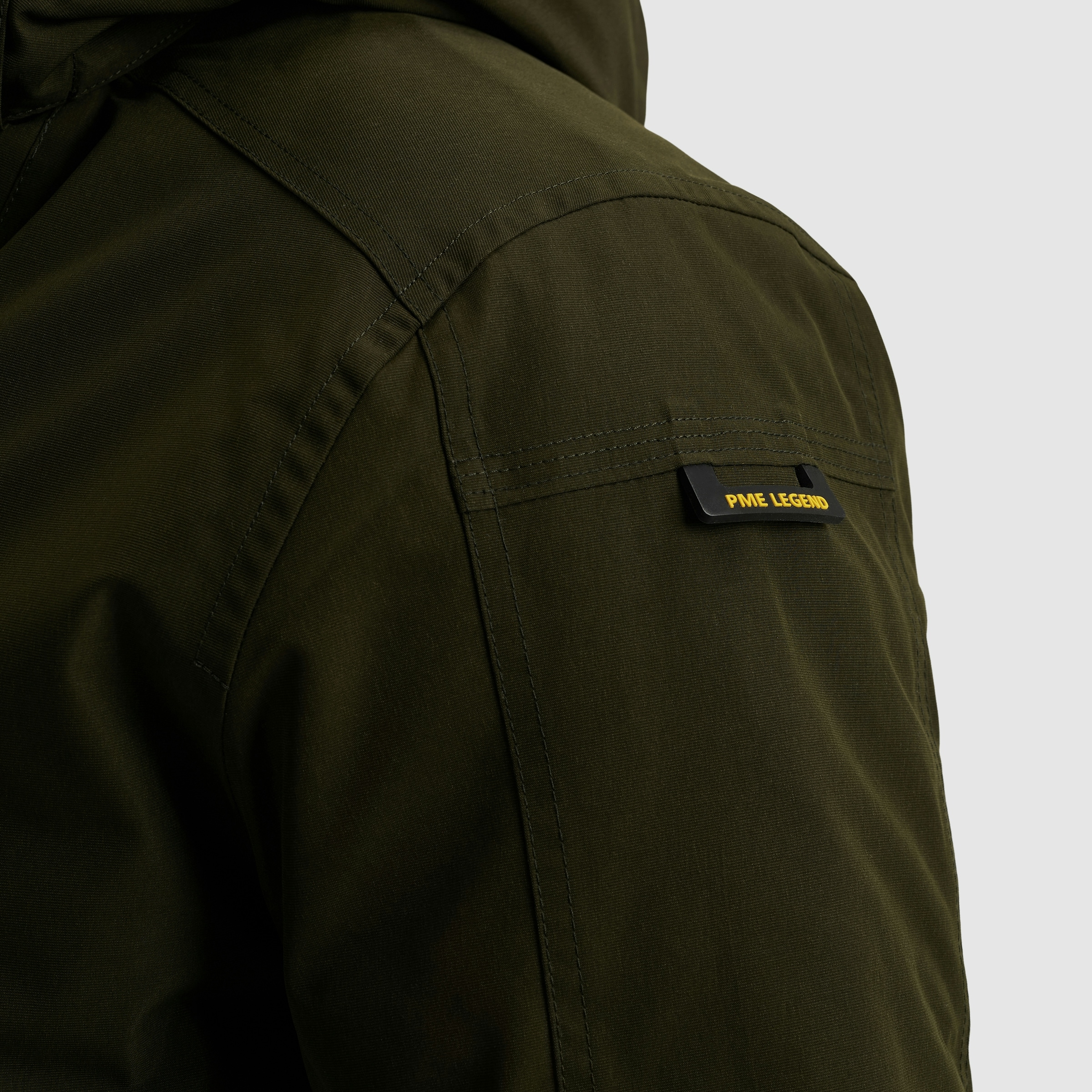 PME LEGEND Winterjacke mit Kapuze Taschen mit Reißverschluss