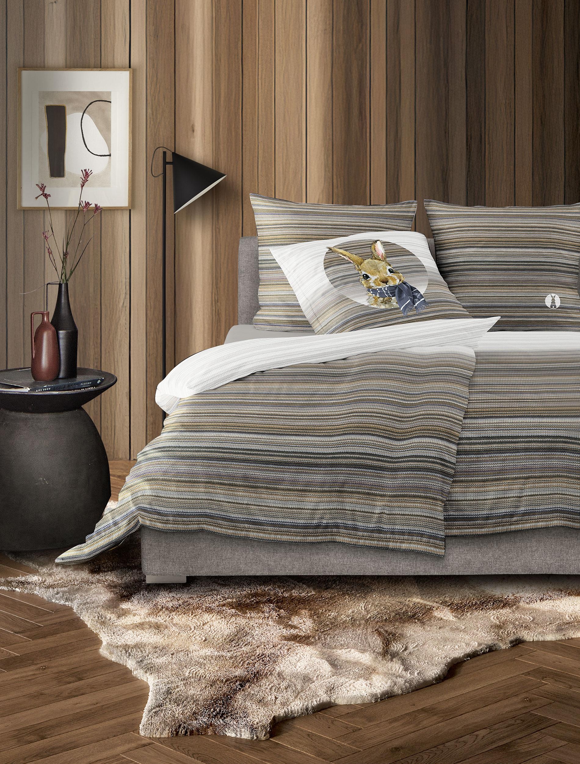 Irisette Bettwäsche "Zobel 8630" 2 Stk. tlg. samtig weich, leicht und wärme günstig online kaufen