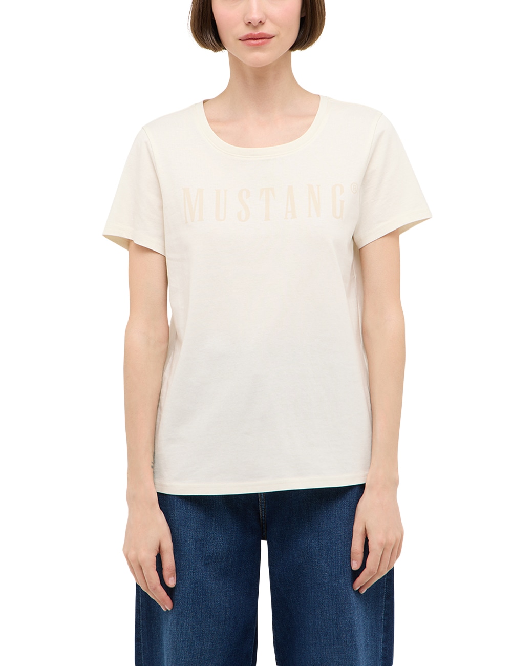 MUSTANG Kurzarmshirt "Damen Style Alma"