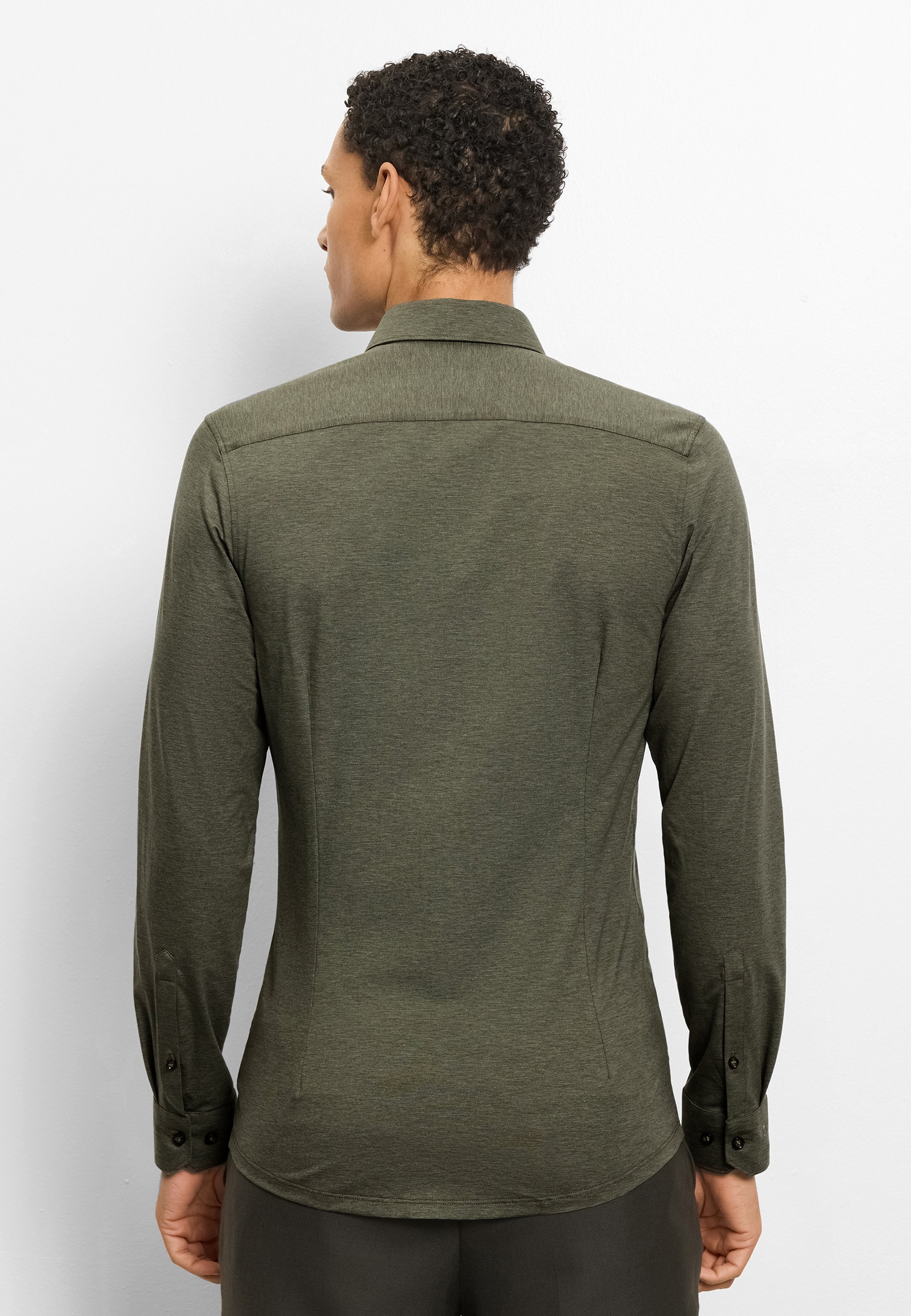 OLYMP No. Six 24/Seven Shirt Green 3