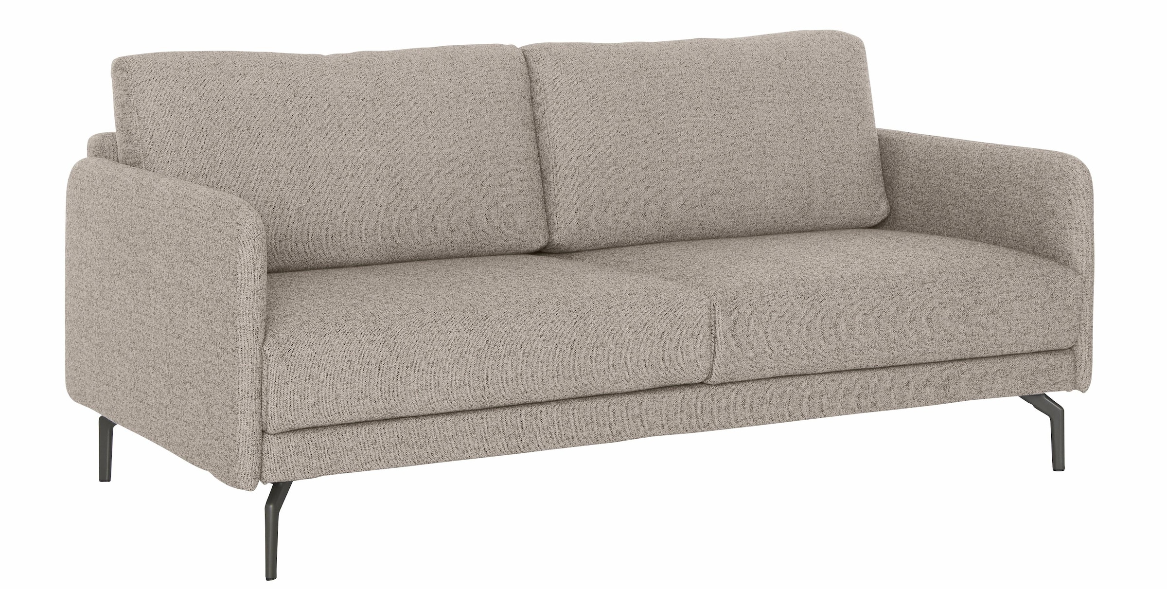 hülsta sofa 3-Sitzer »hs.450«, Armlehne sehr schmal, Breite 190 cm, Alugussfuß Umbragrau