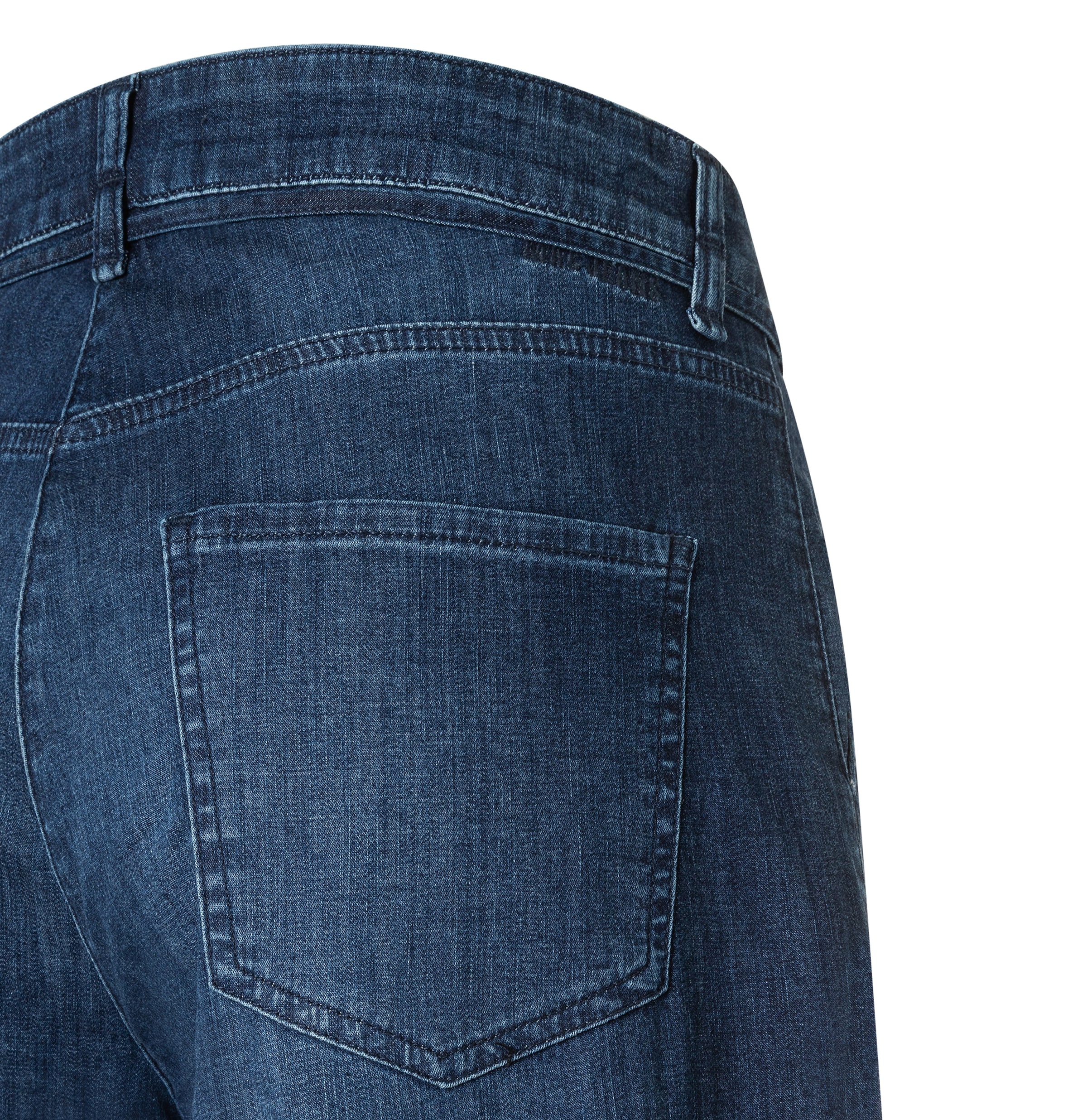 MAC Weite Jeans »WENDY« mit Denim-Binde-Gürtel