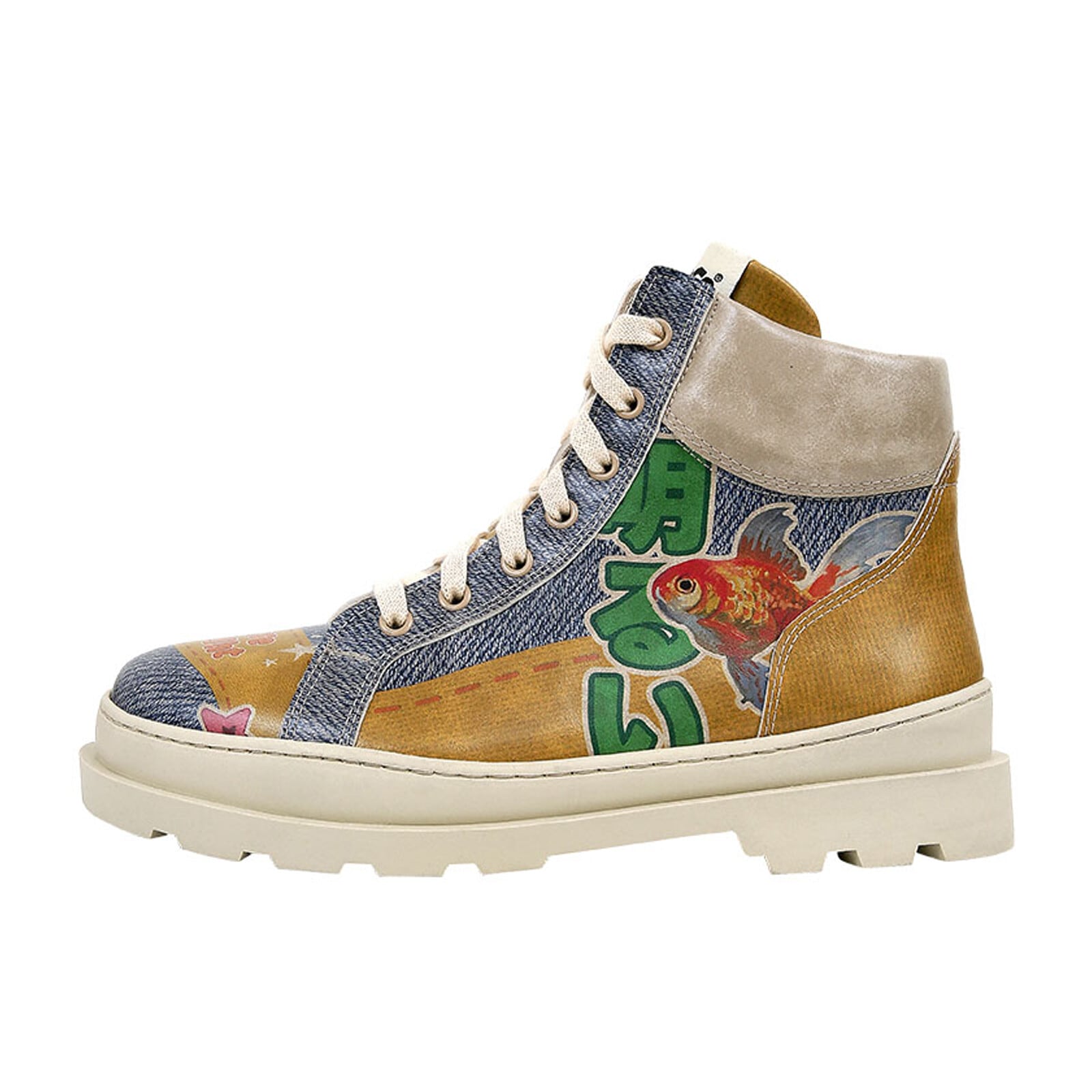 DOGO Winterboots "Adriana Rain Waters My Soul Damen Stiefeletten, Adriana Brick In" Handgefertigt