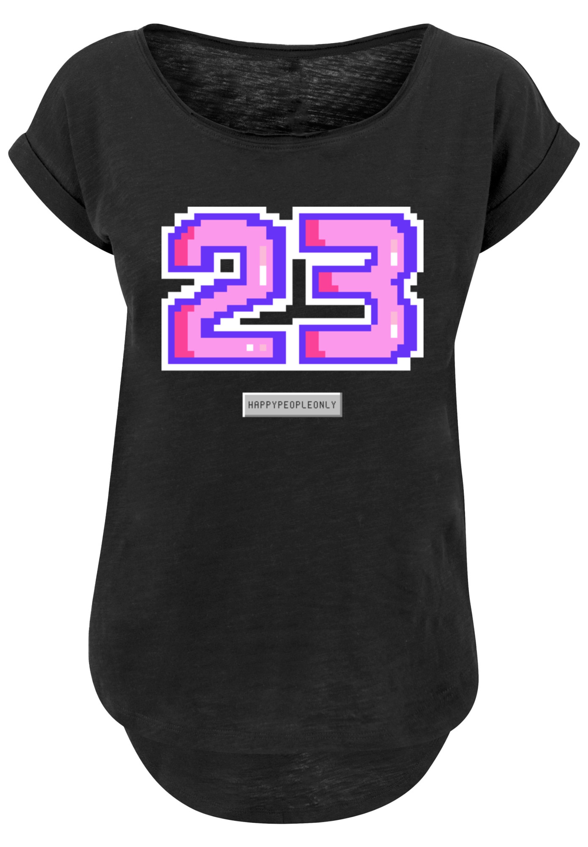 F4NT4STIC »Pixel kaufen | 23 pink«, T-Shirt Print für BAUR