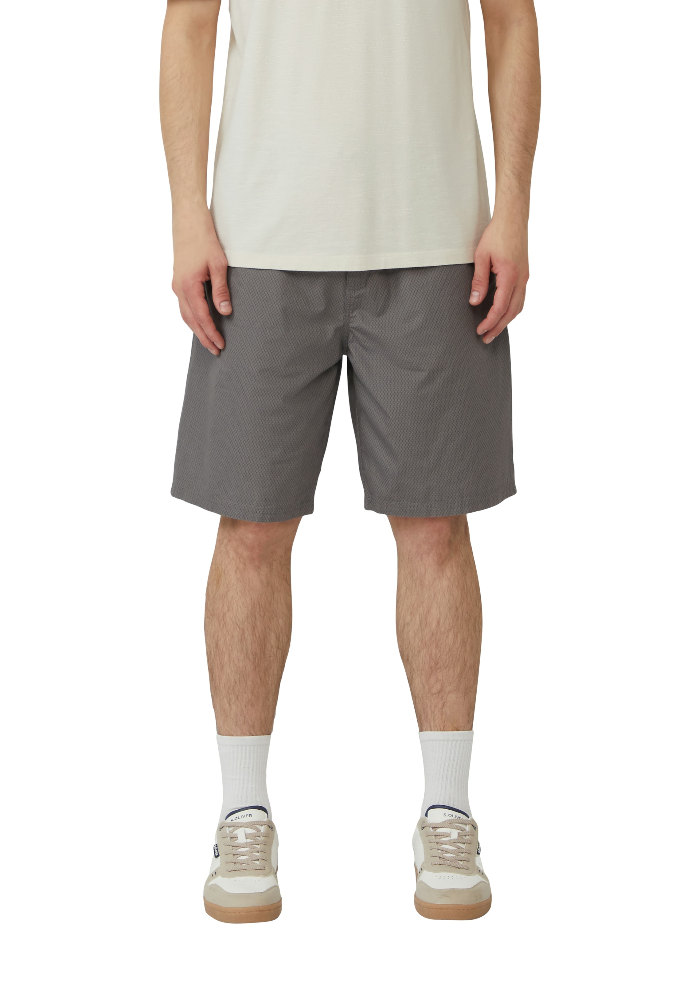 s.Oliver Bermudas, Sommerhose mit Struktur Muster günstig online kaufen
