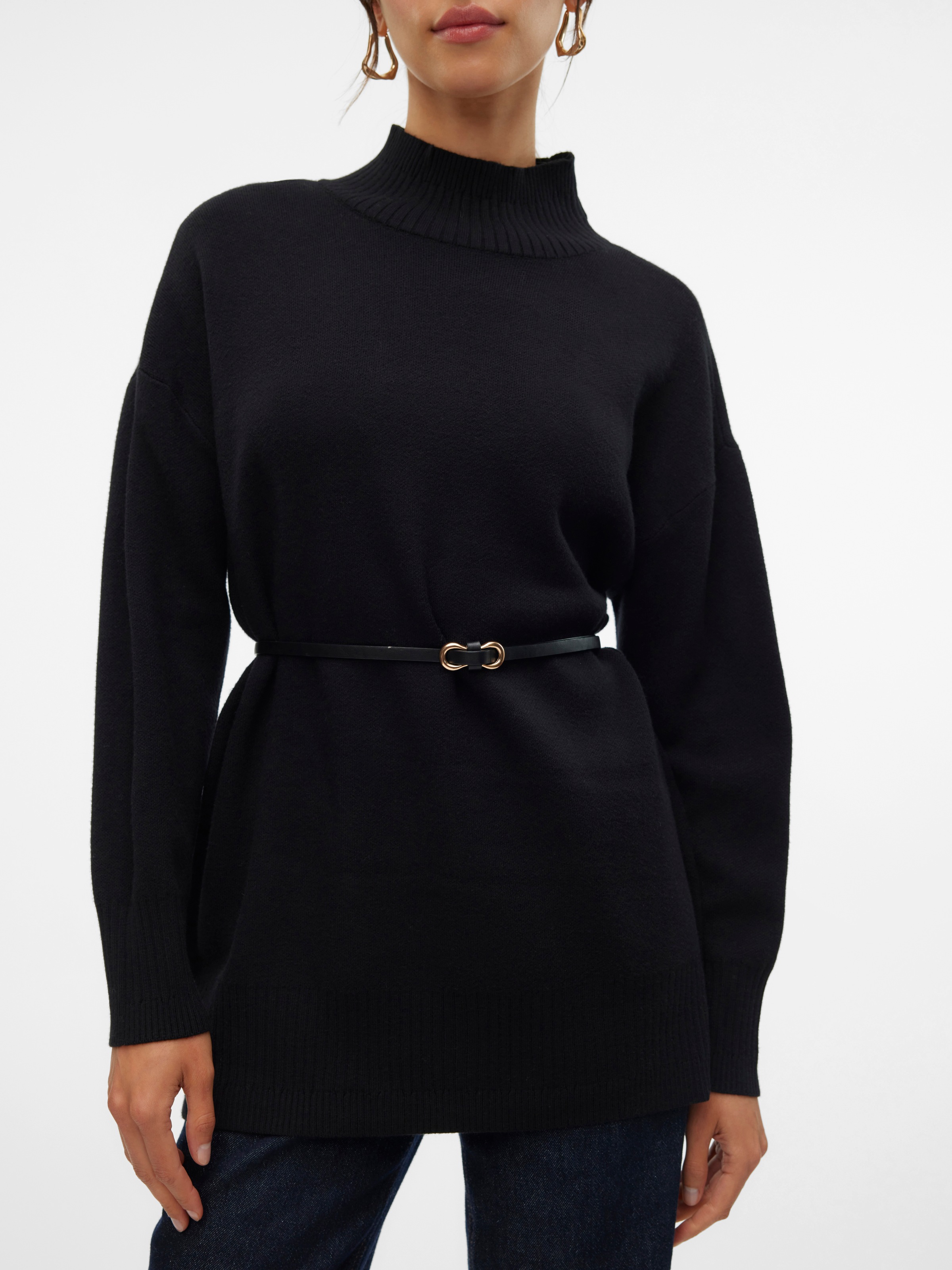 Vero Moda Strickpullover »VMGOLD LS HIGHNECK PULLOVER GA«