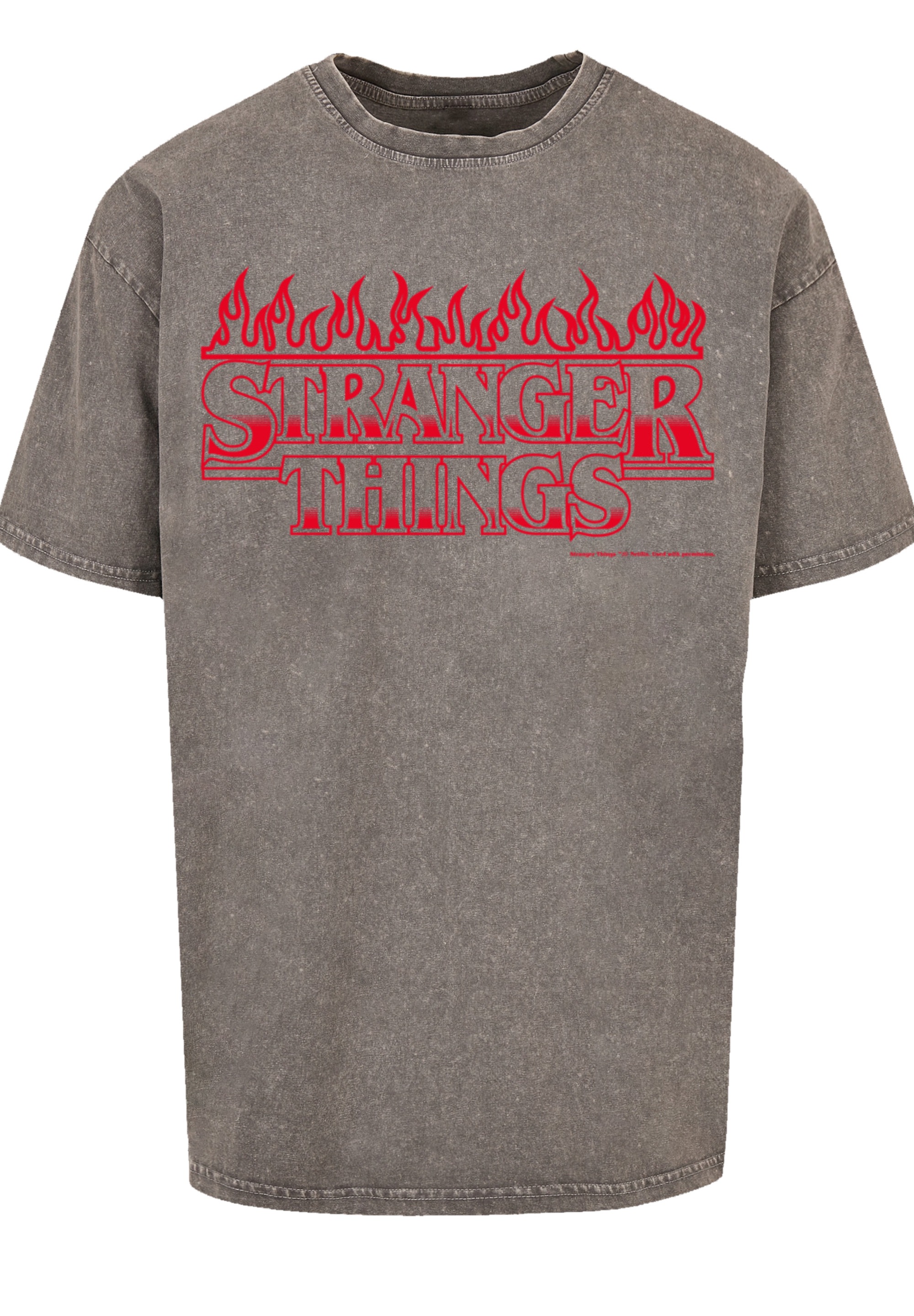 F4NT4STIC T-Shirt »Stranger Things Flames Netflix TV Series«, Premium Qualität