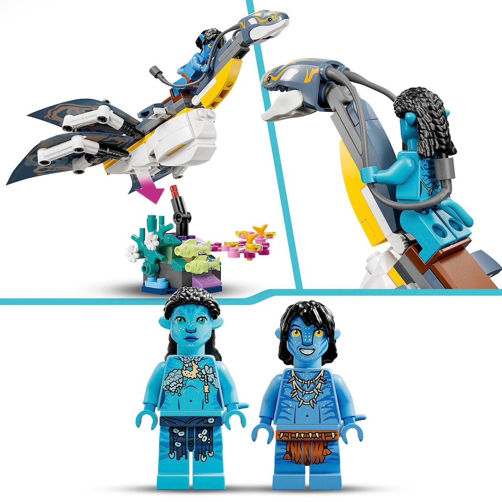 LEGO® Konstruktionsspielsteine »Entdeckung des Ilu (75575), LEGO® Avatar«, (179 St.)