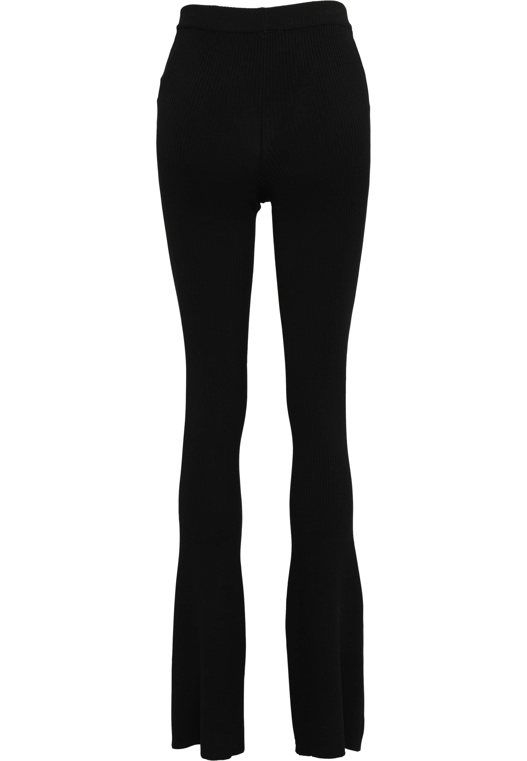 URBAN CLASSICS Leggings »Urban Classics Damen Ladies Rib Knit Bootcut Leggings«, (1 tlg.)