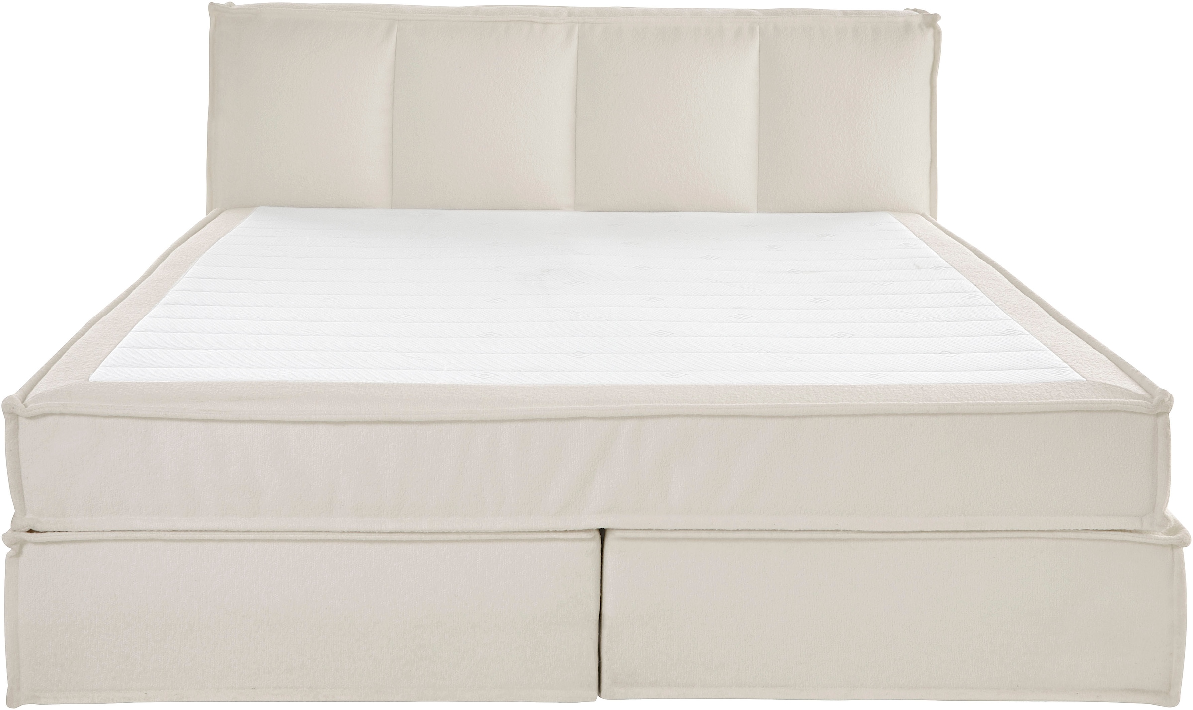 LeGer Home by Lena Gercke Boxspringbett »Addyson«, (Härtegrade H2, H3 und H4 wählbar), Boxspringbett inkl. Topper, 2 Matratzen