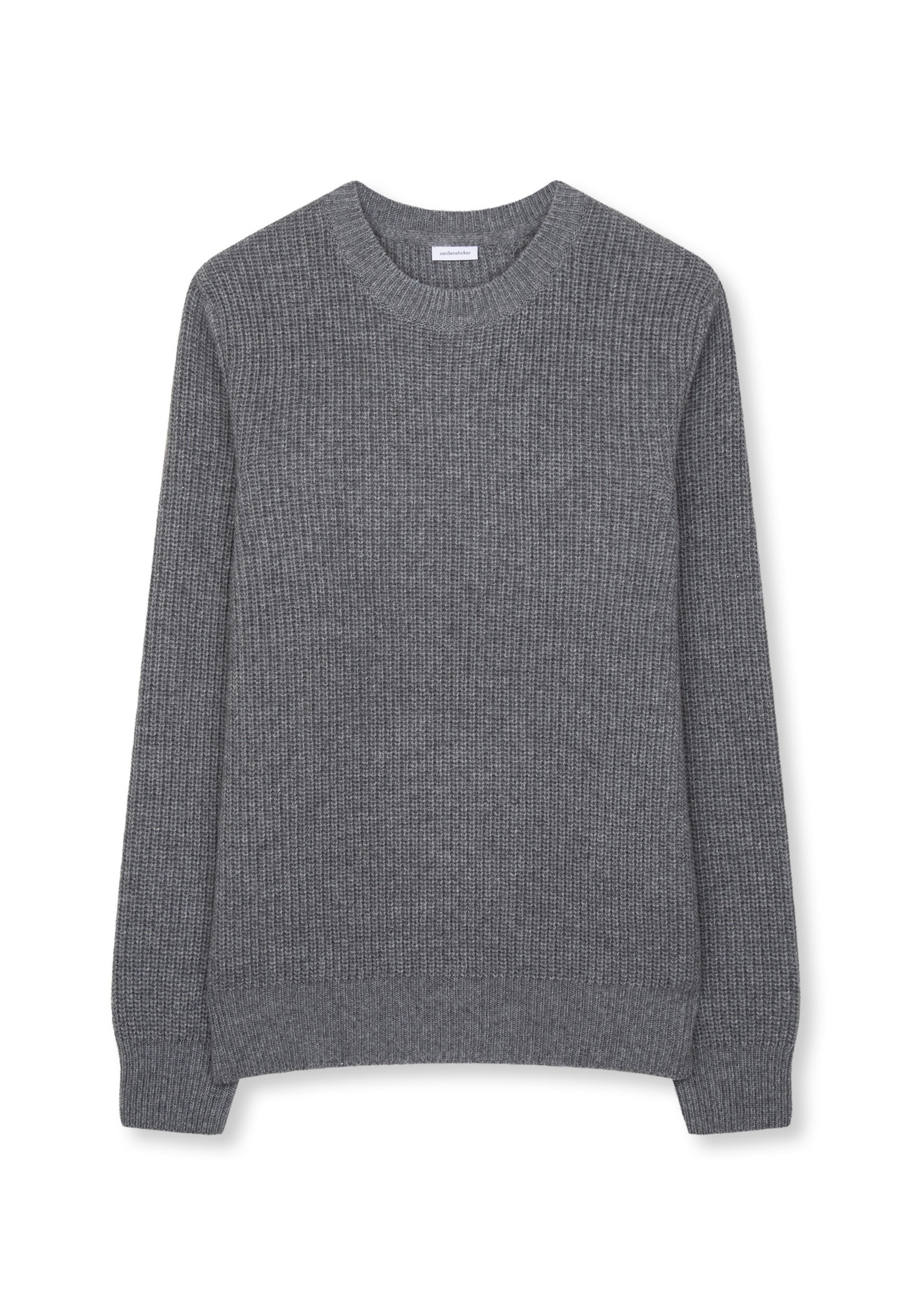 seidensticker Strickpullover »Schwarze Rose« 1/1 Rundhals Uni