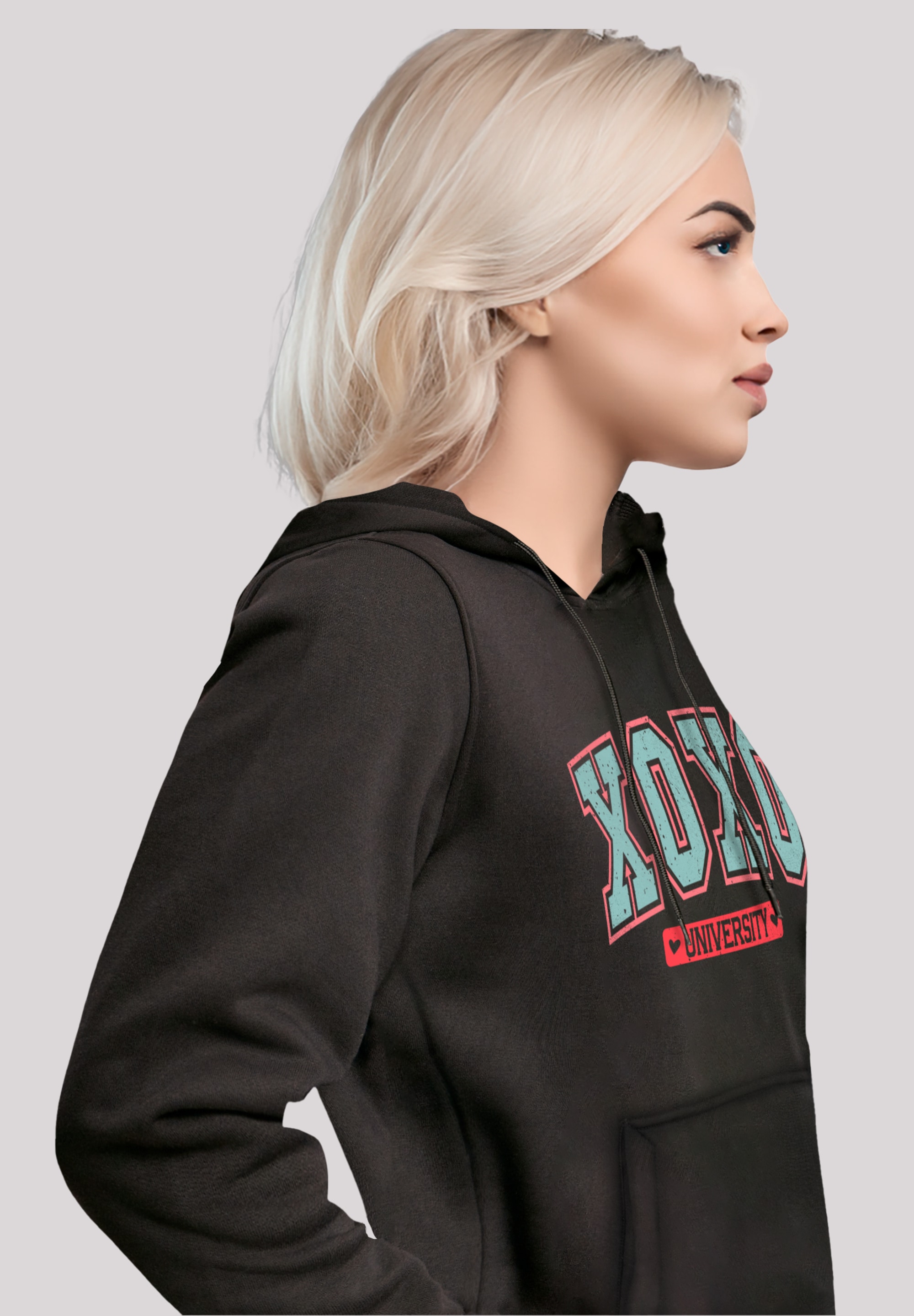 F4NT4STIC Kapuzenpullover »XOXO University Valentinstag« Premium Qualität