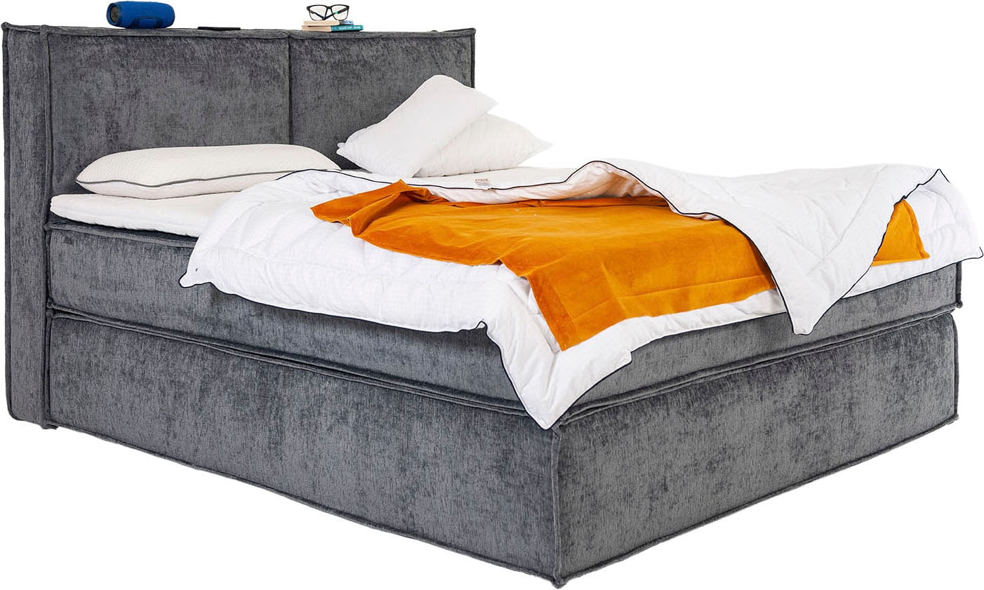 Home affaire Boxspringbett "Sophielle, erhältlich in den Breite 160, 180 & günstig online kaufen