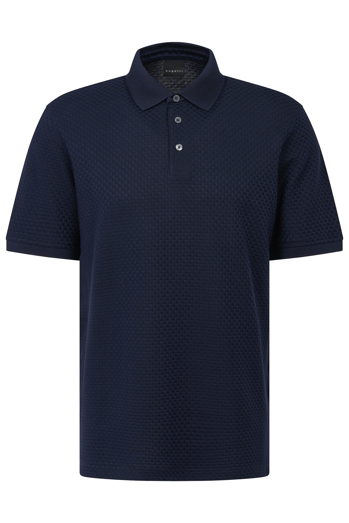 bugatti Poloshirt, aus atmungsaktiver Baumwolle