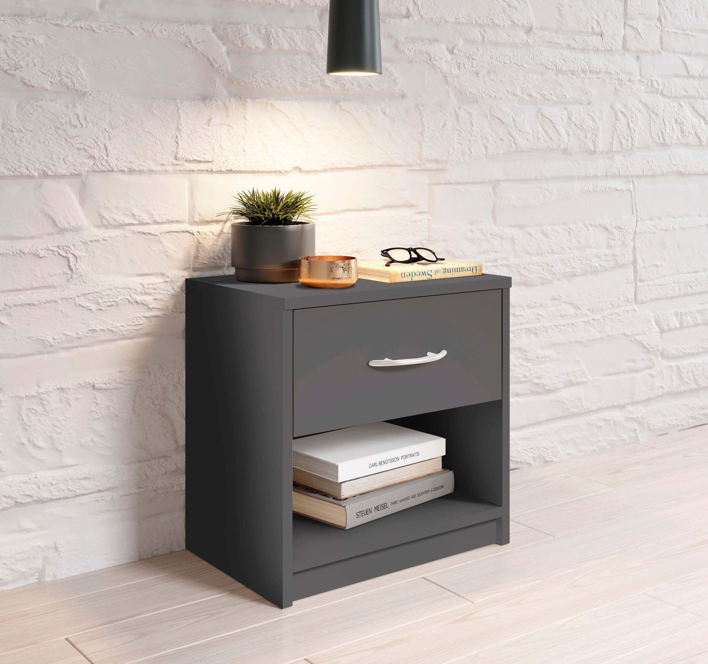 Schlafkontor Nachttisch "Pepe" Breite 39 cm günstig online kaufen