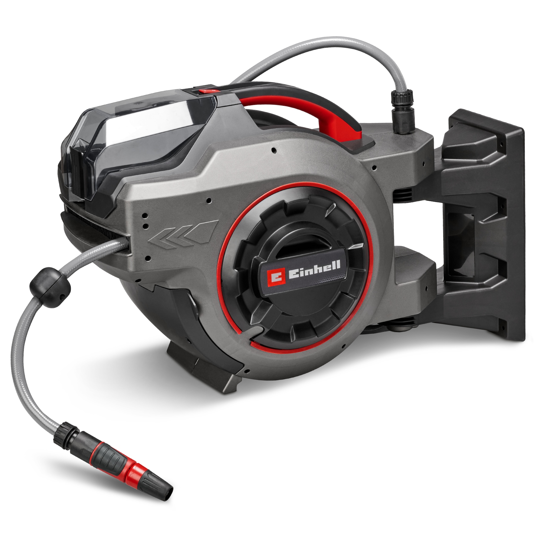 Schlauchtrommel EINHELL, B:55,5cm H:41cm T:34cm, grau, Kunststoff, Schlauchtrommeln, "»GE-HR 18/30-1 Li-Solo«", ohne Akku, ohne Ladegerät