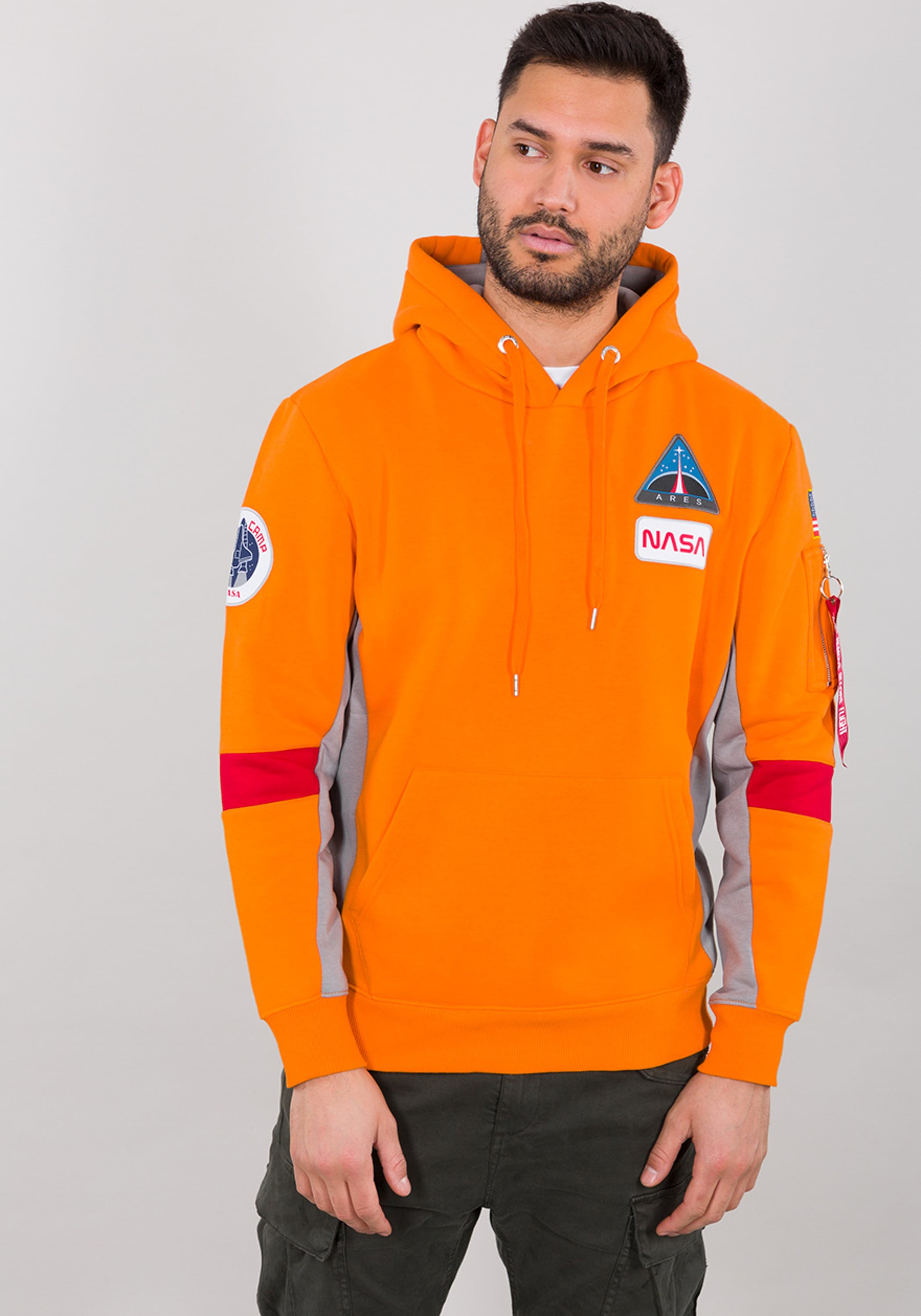 Alpha Industries Hoodie Alpha Industries Men - Hoodies Space Camp Hoodie günstig online kaufen