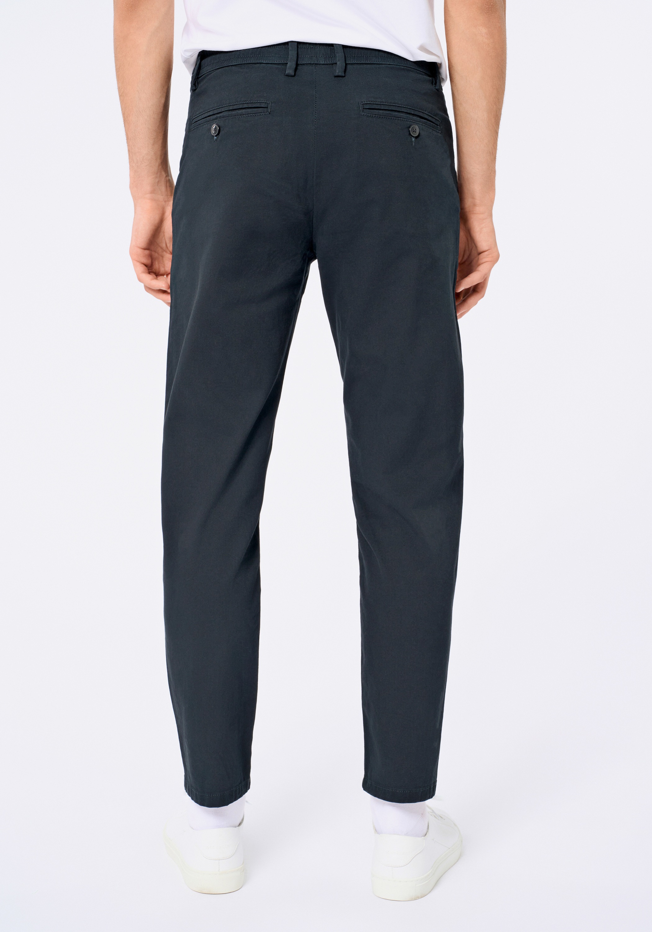 LINDBERGH Stoffhose "Freizeithose Carrot Fit, Cropped Length" günstig online kaufen