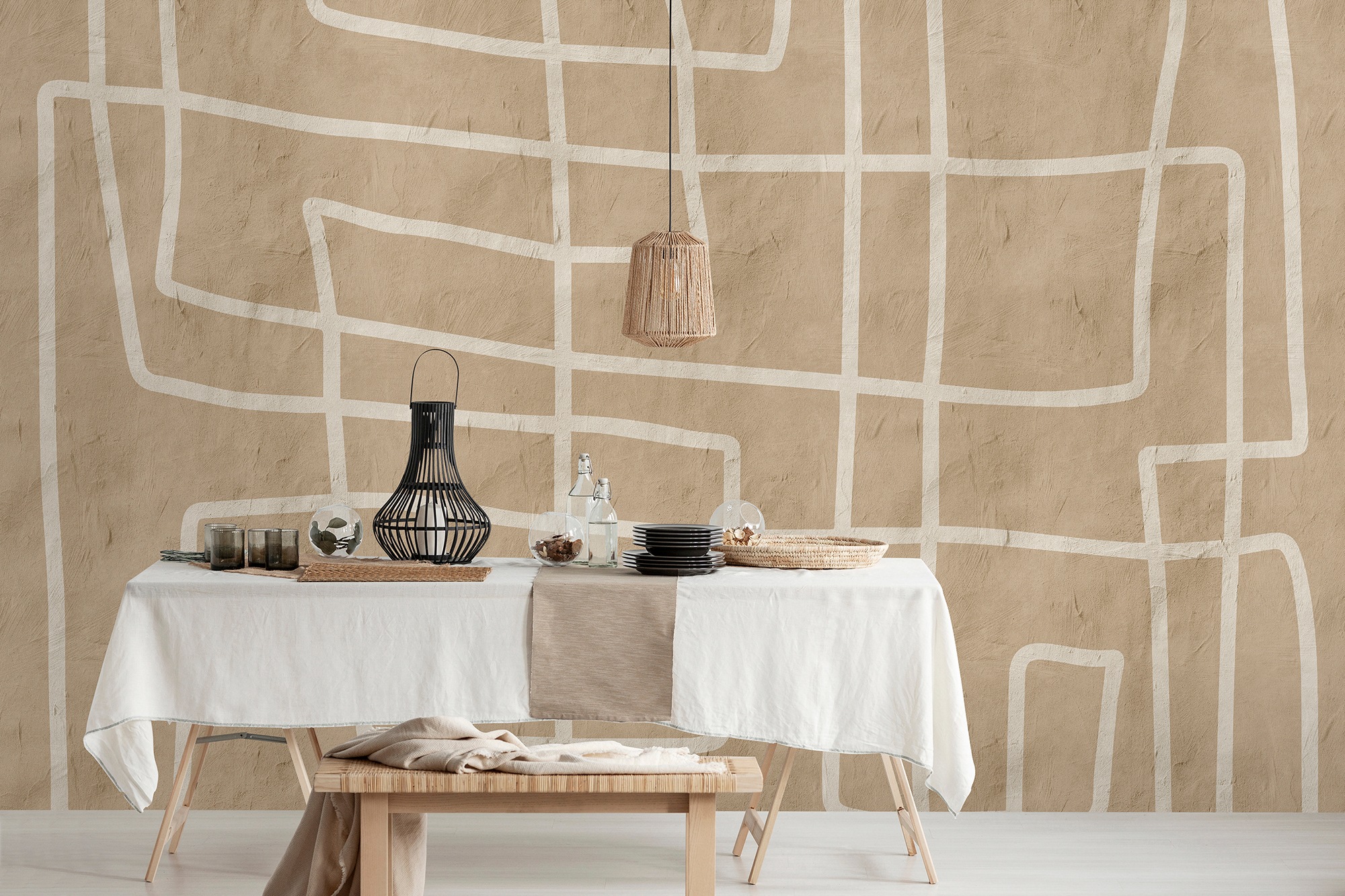 living walls Fototapete »Walls by Patel Serengeti«, Vlies, Wand