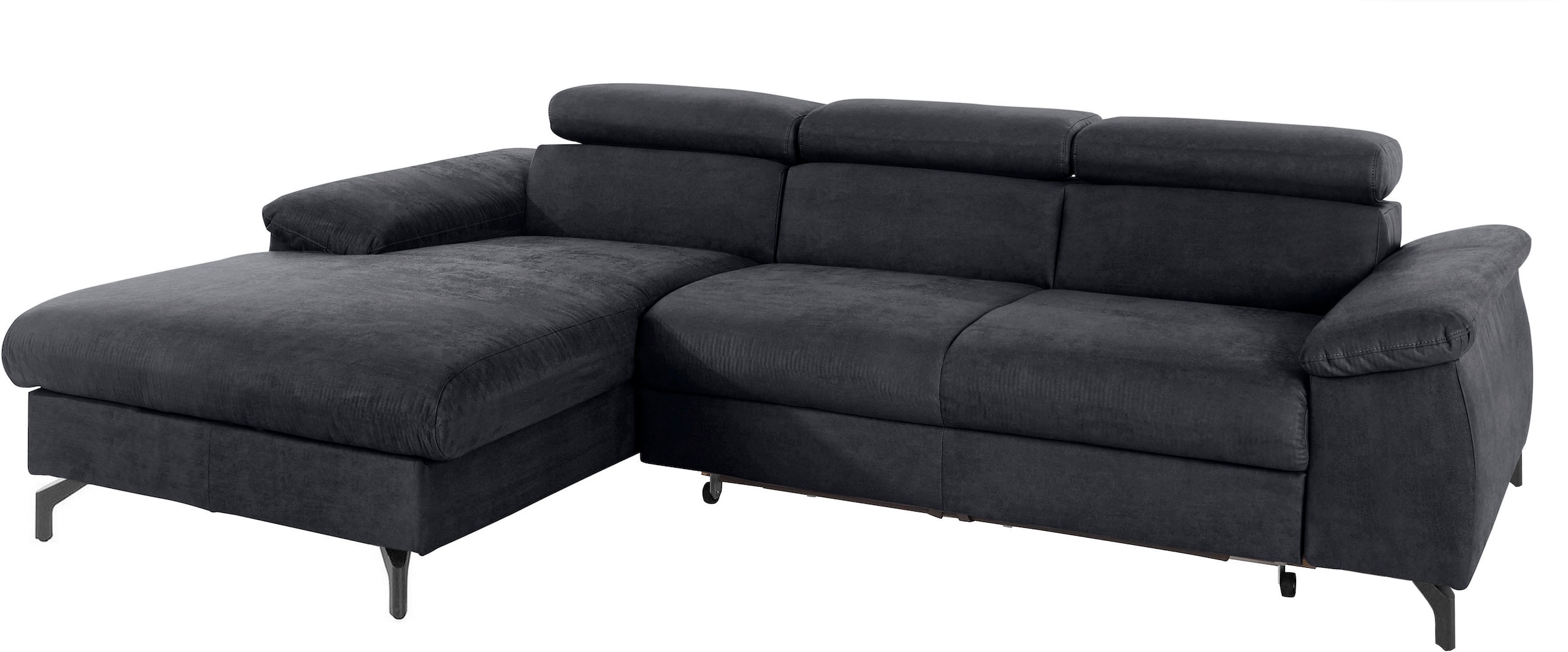 COTTA Ecksofa »Kitty L-Form«, inkl. Kopfteilverstellung, optional mit Bettfunktion u. Bettkasten