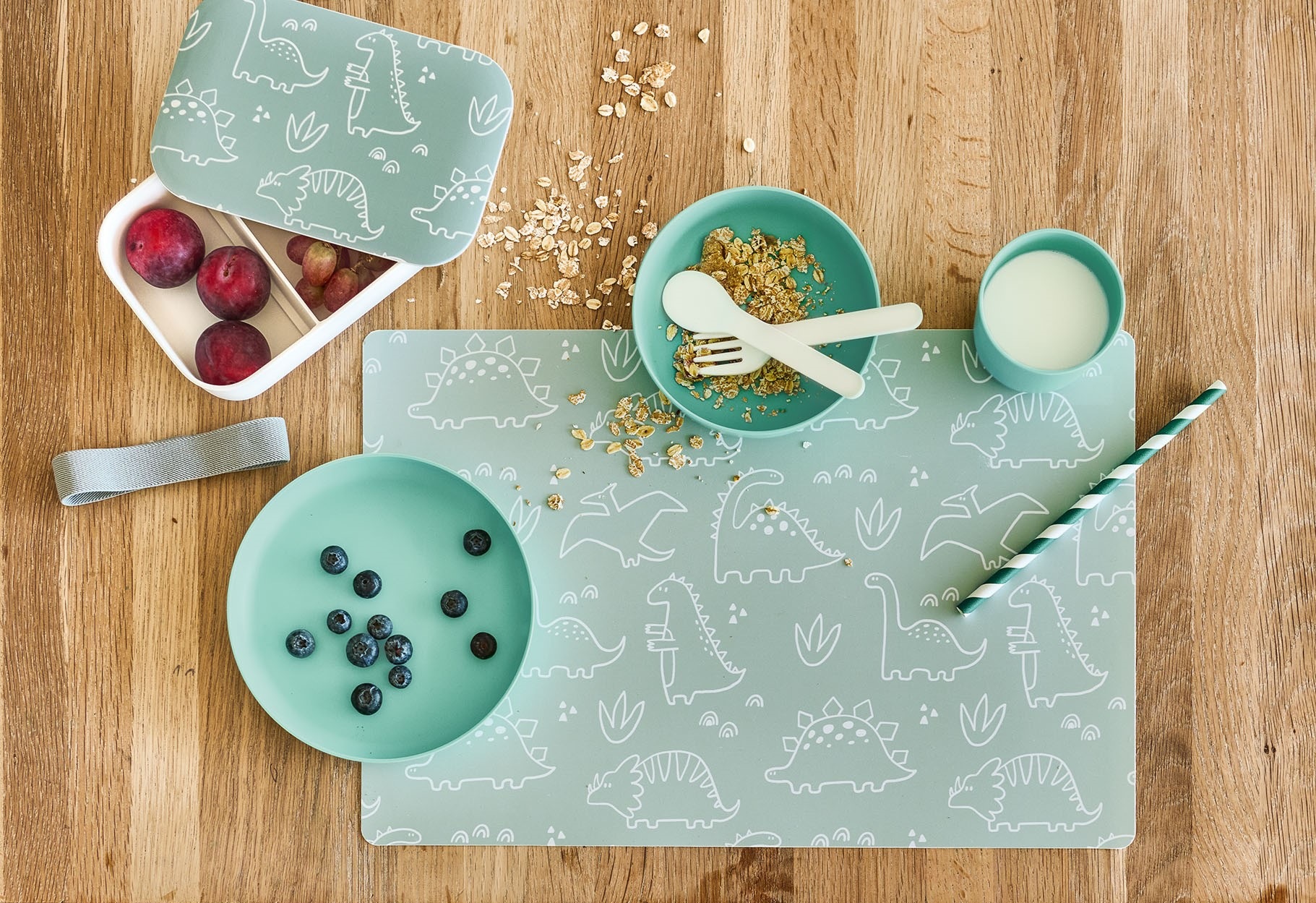 Zeller Present Platzset "Dino" Kunststoff, leicht abwaschbar, 30x45 cm günstig online kaufen