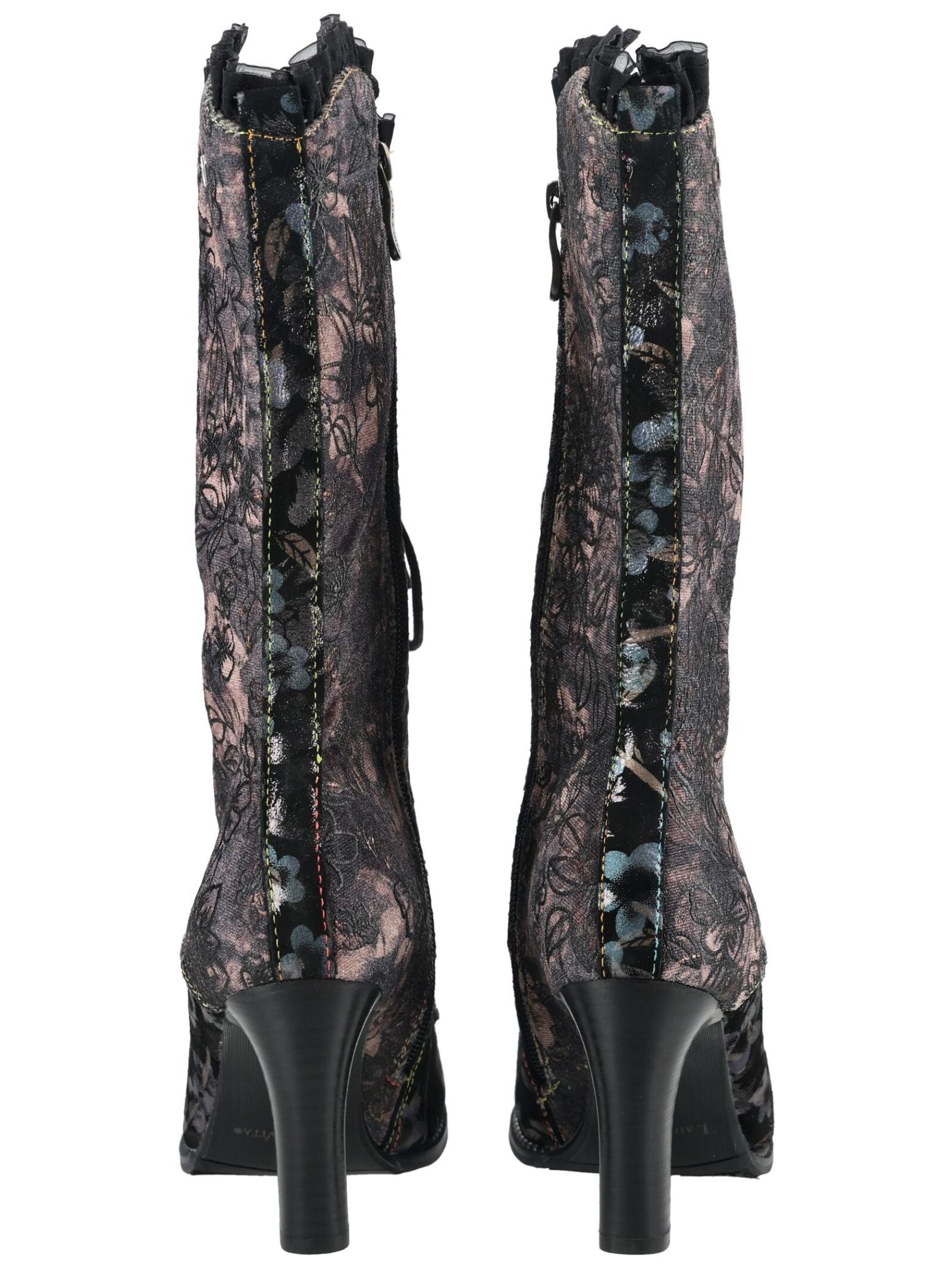 LAURA VITA High-Heel-Stiefel »LAURA VITA Stiefel Leder/Textil«