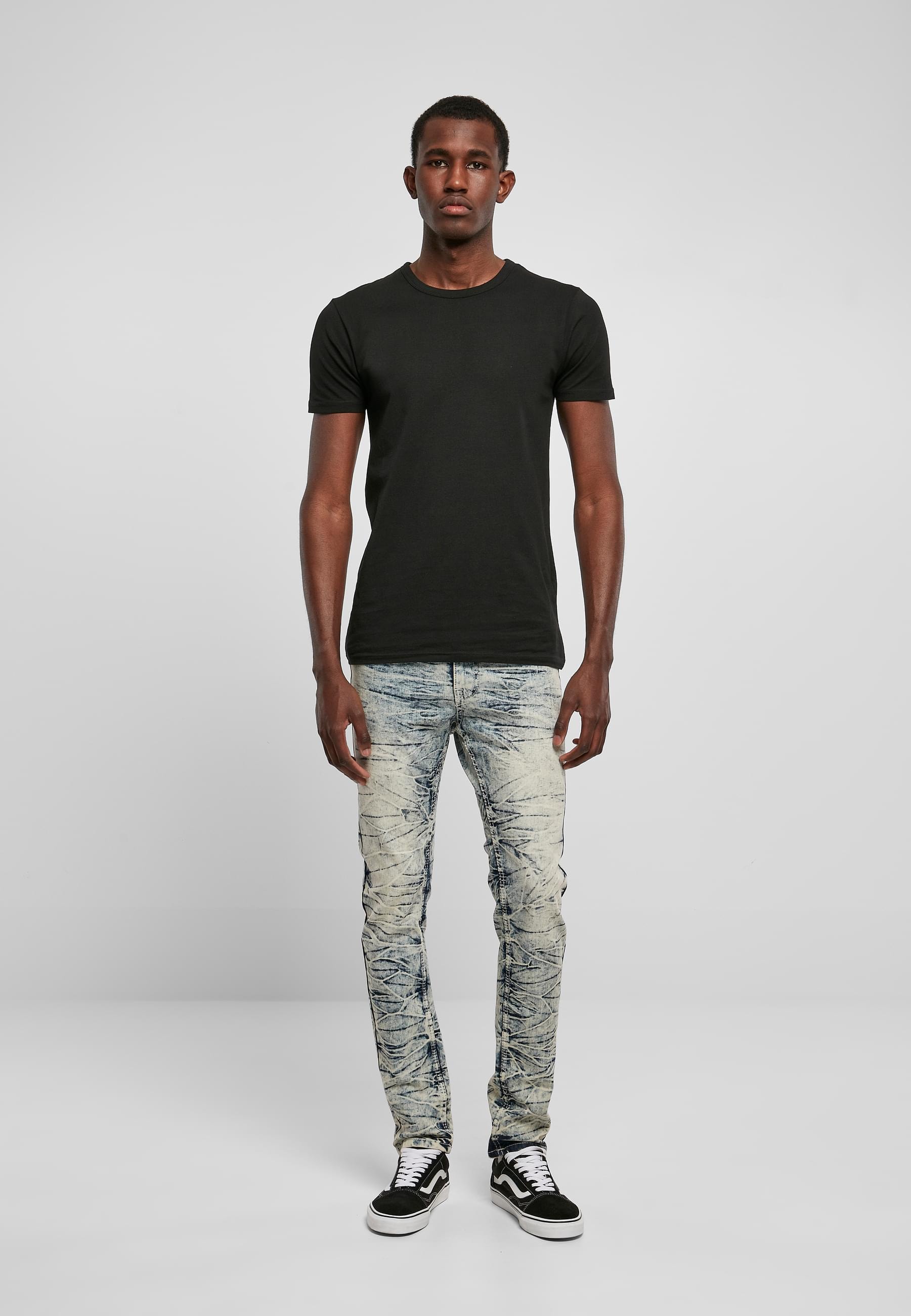 Southpole Bequeme Jeans »Southpole Herren Stretch Signature Denim«, (1 tlg.)