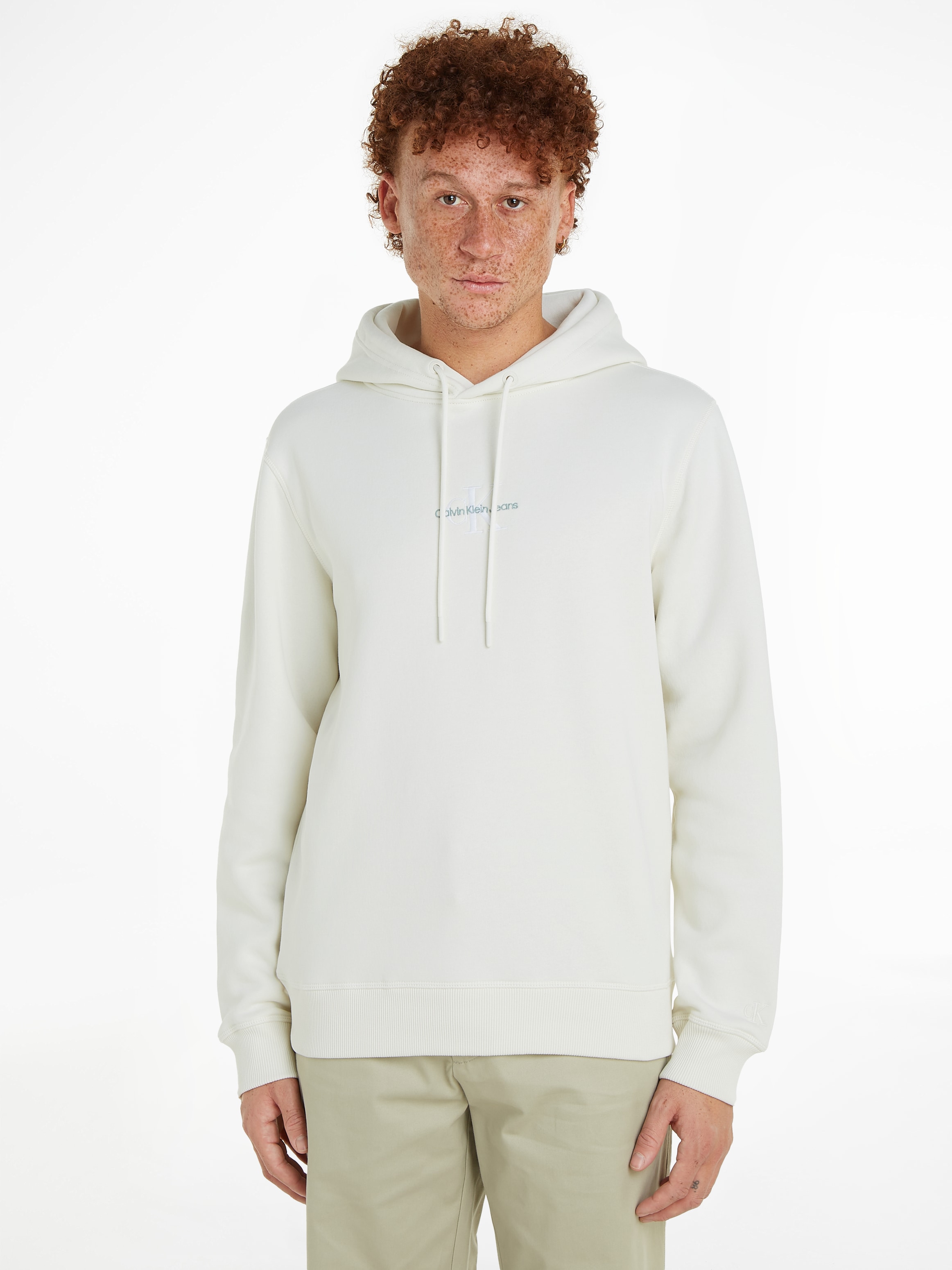 Calvin Klein Jeans Kapuzensweatshirt "MONOLOGO HOODIE", mit Logoschriftzug günstig online kaufen