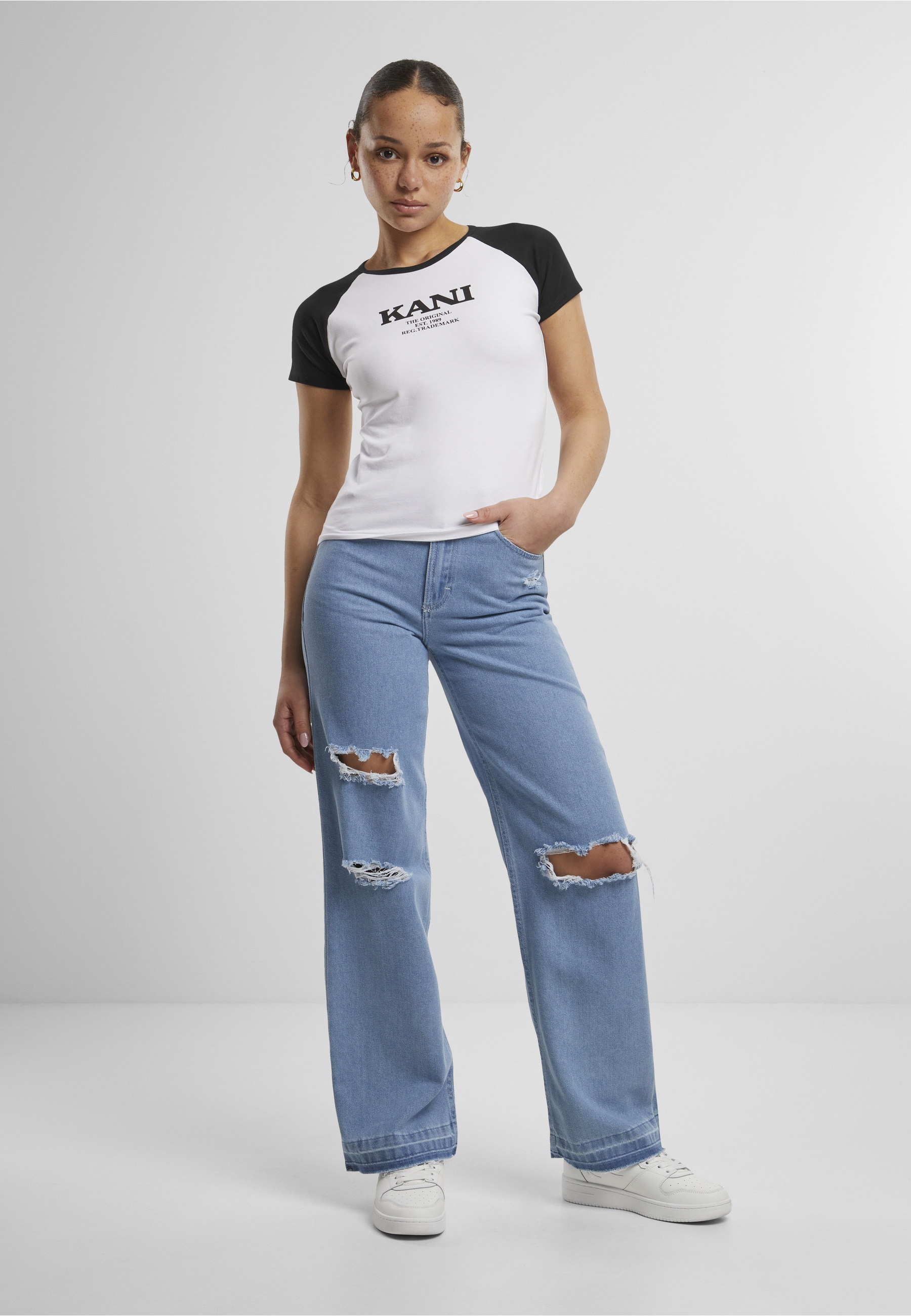 Karl Kani T-Shirt »Karl Kani Damen KW242-005-1 Retro Tiny Tee« 1 Stk.